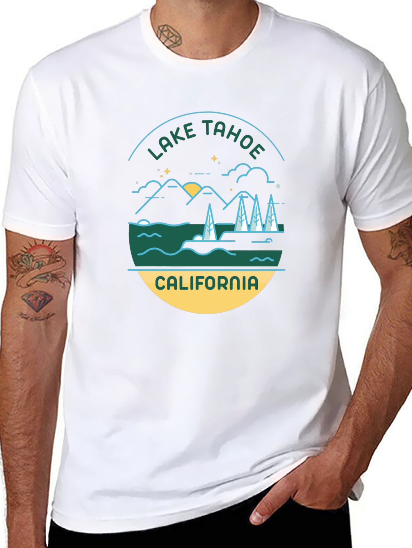 Lake Tahoe California Graphic Tee