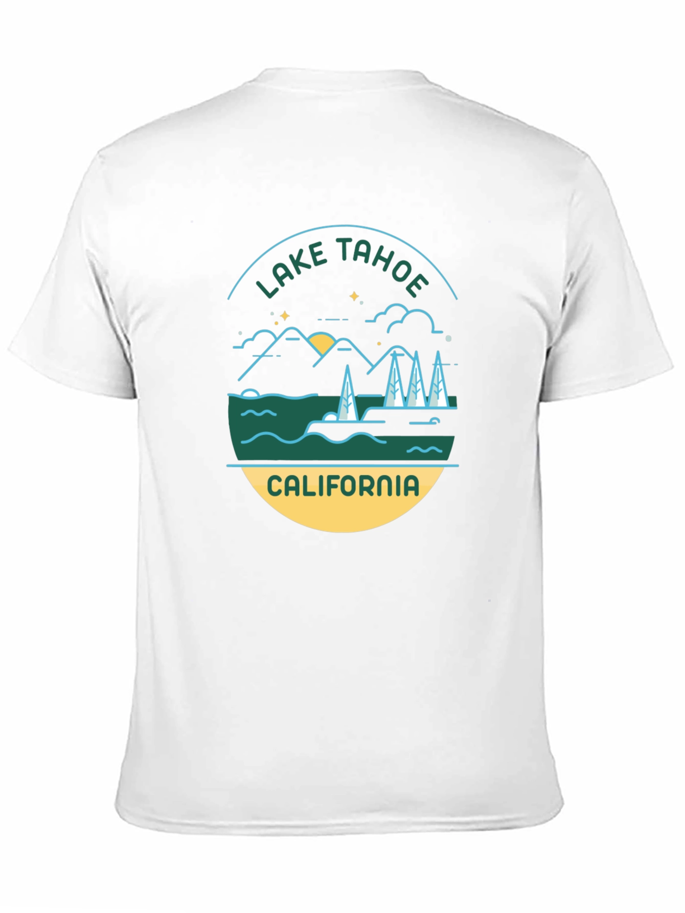 Lake Tahoe California Graphic Tee