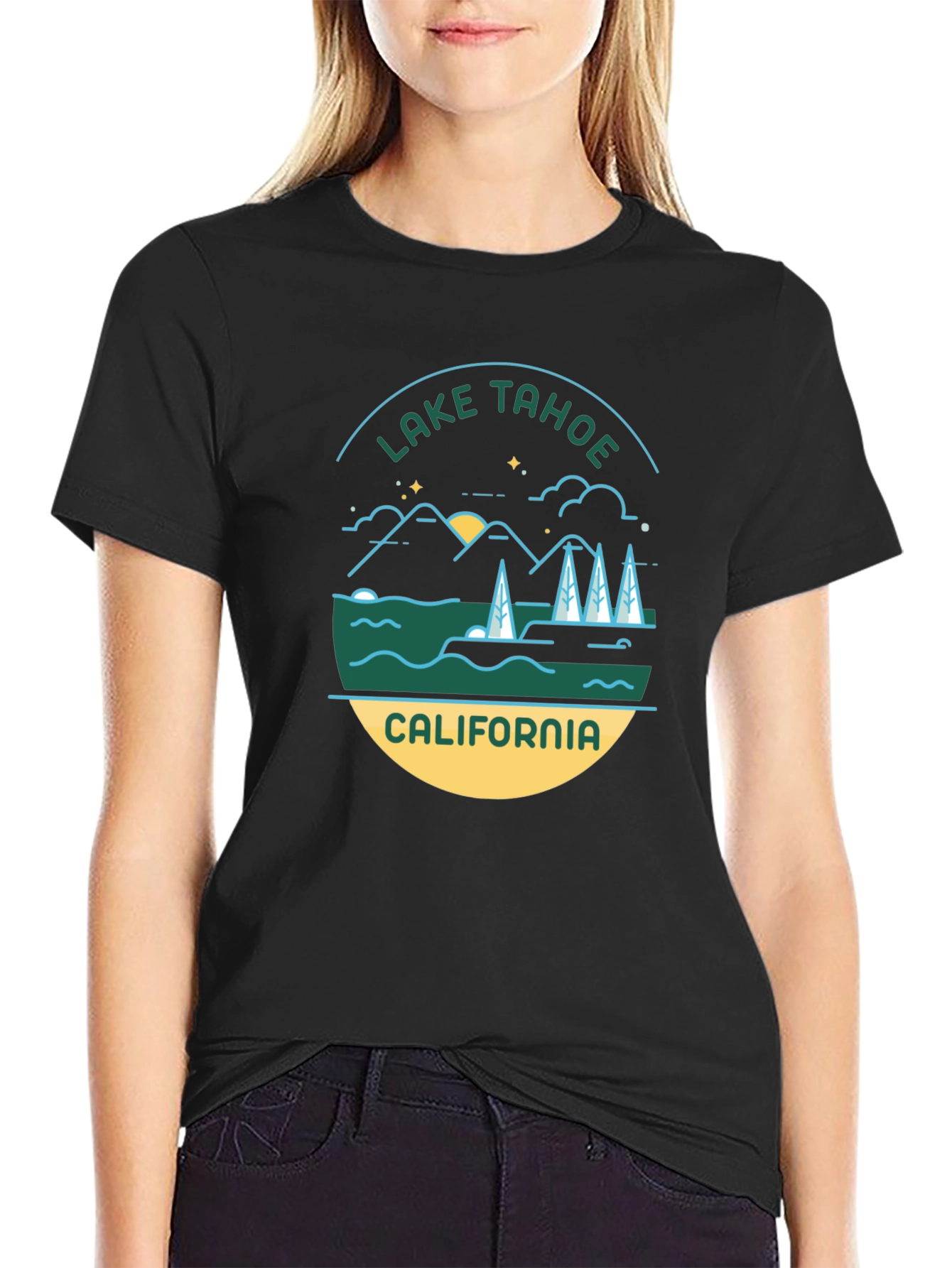 Lake Tahoe California Graphic Tee