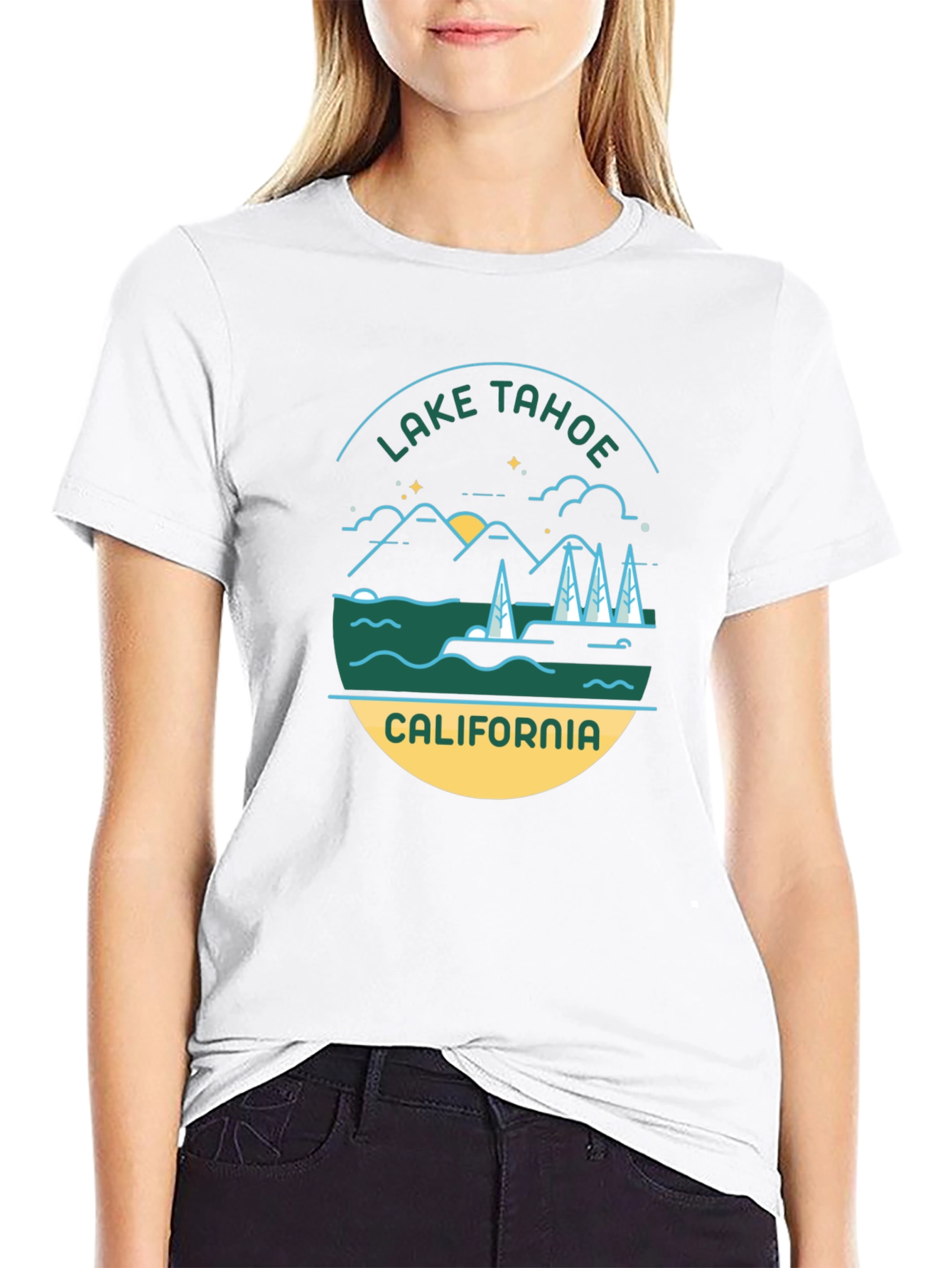 Lake Tahoe California Graphic Tee