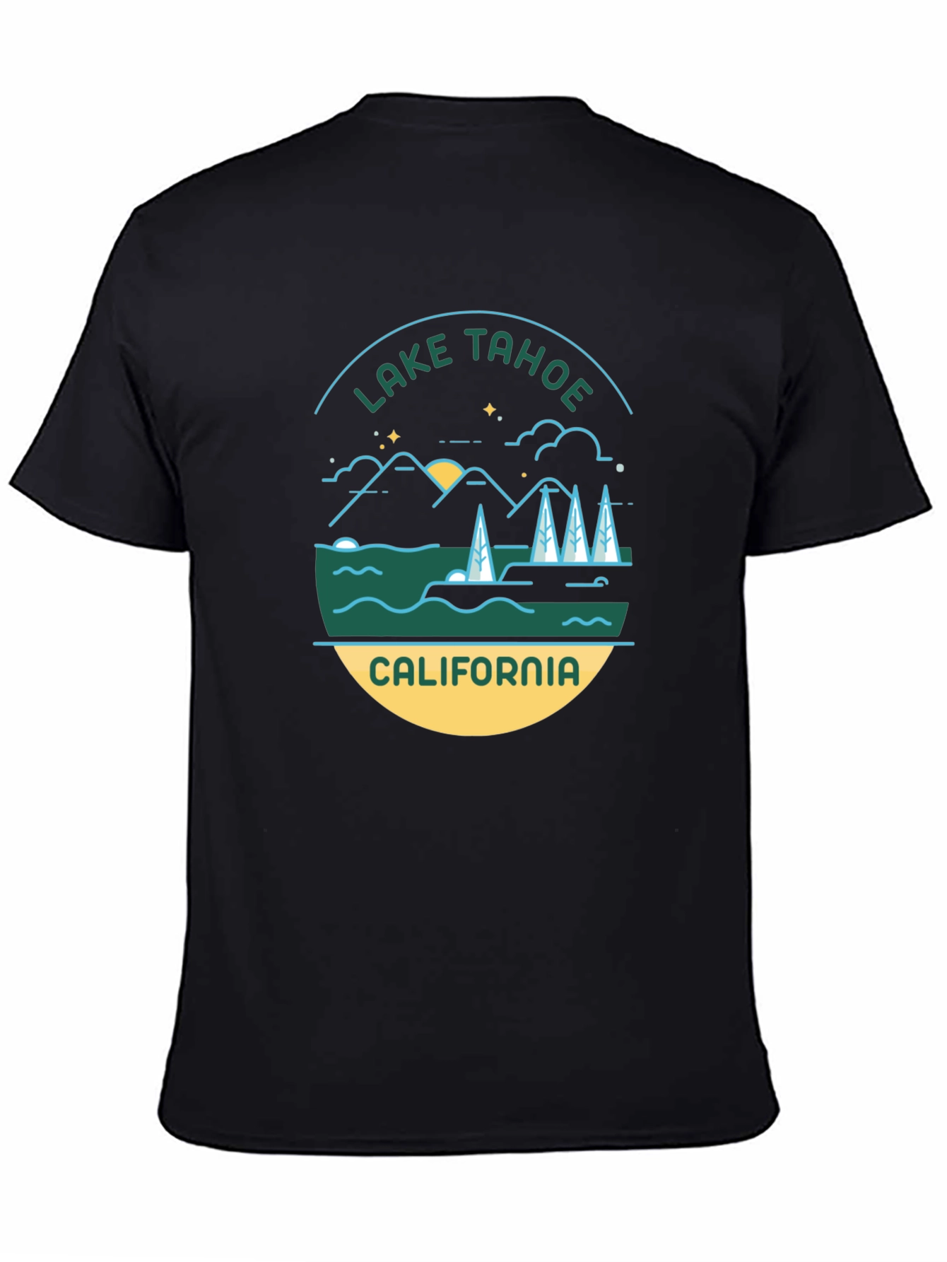 Lake Tahoe California Graphic Tee