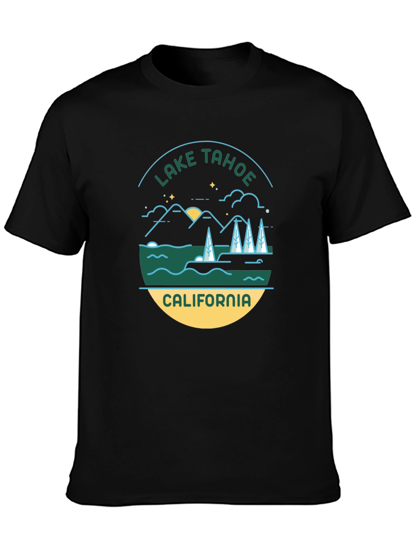 Lake Tahoe California Graphic Tee