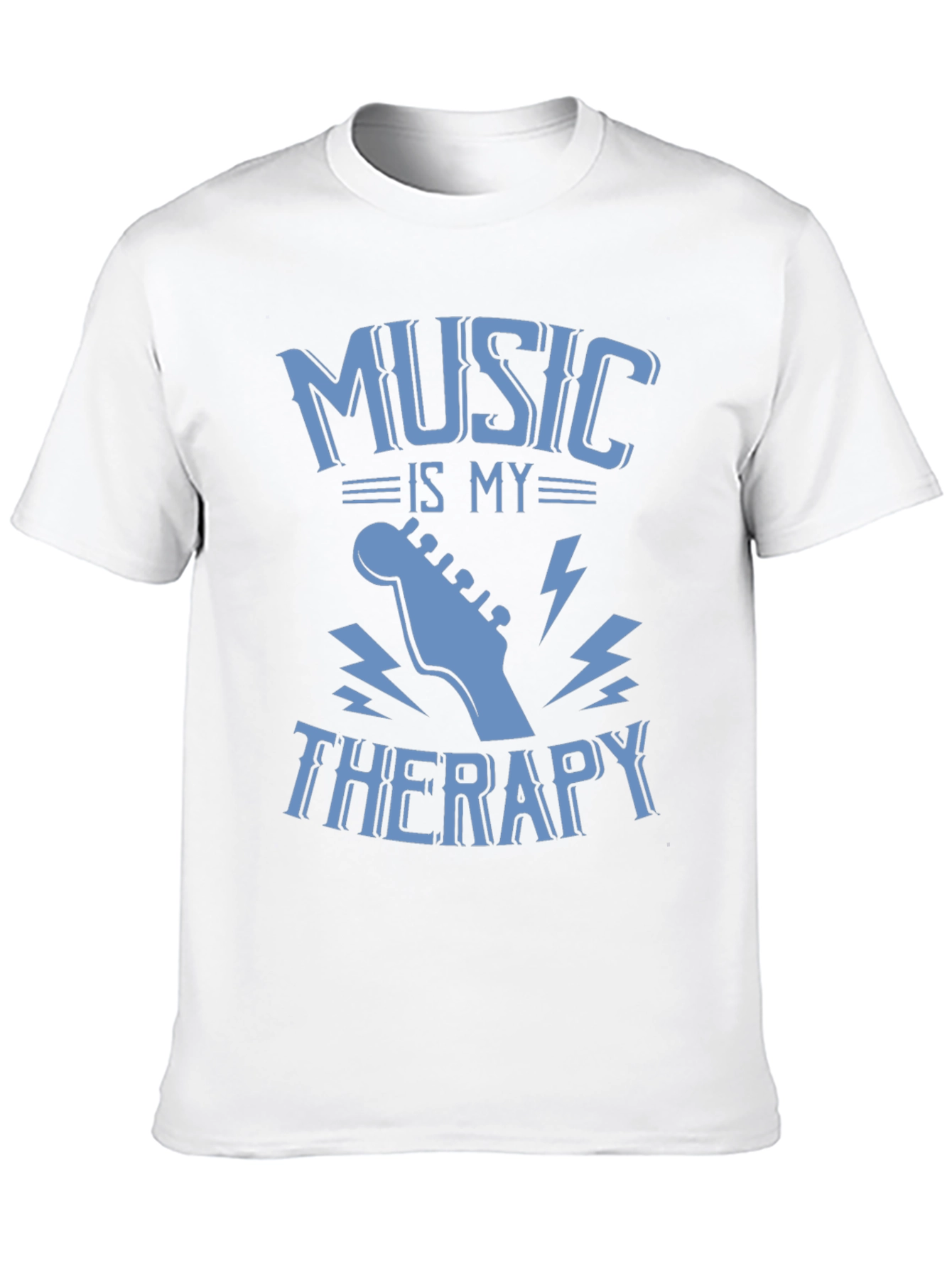 Music is My Therapy Graphic T-Shirt
