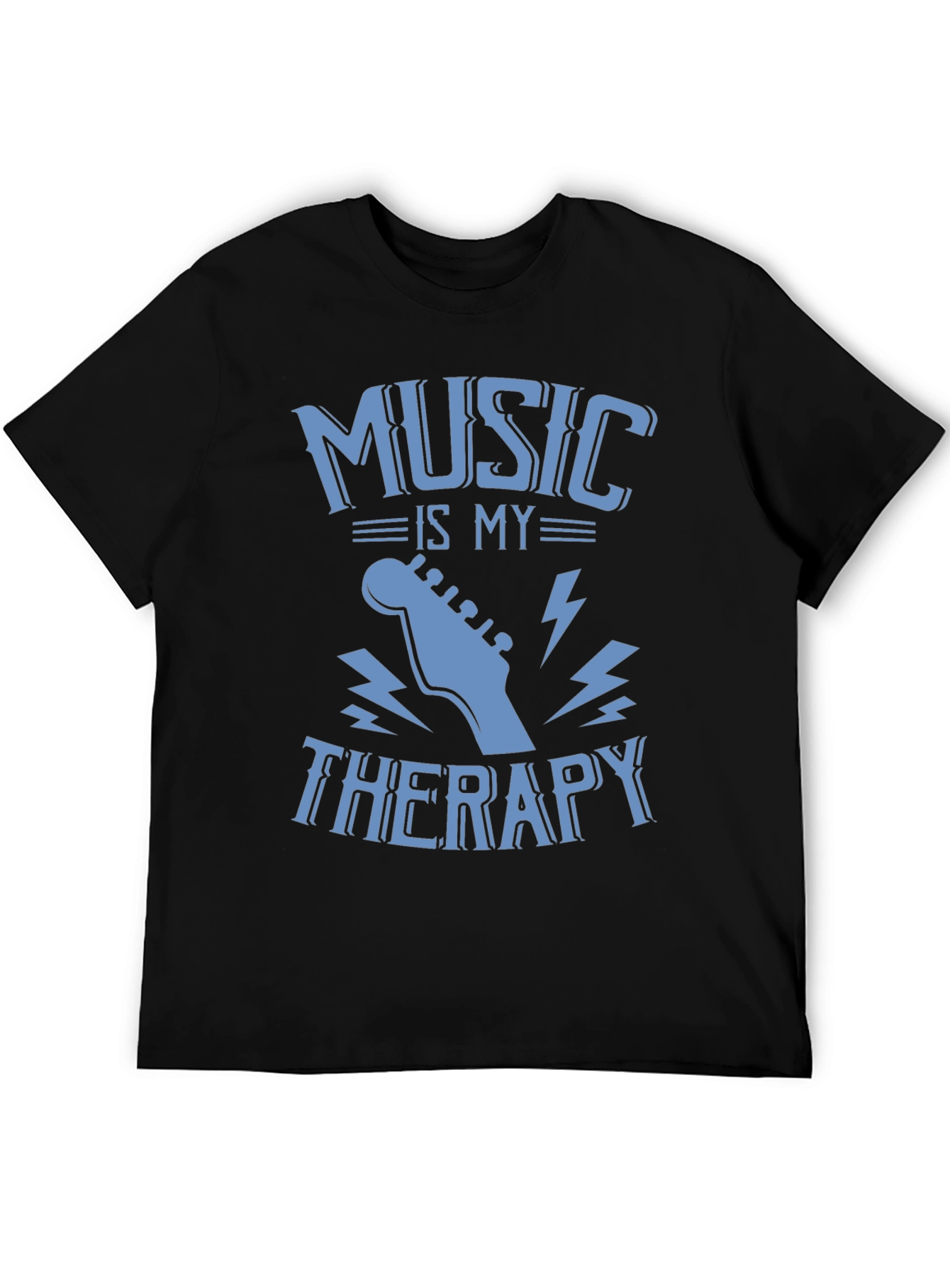 Music is My Therapy Graphic T-Shirt
