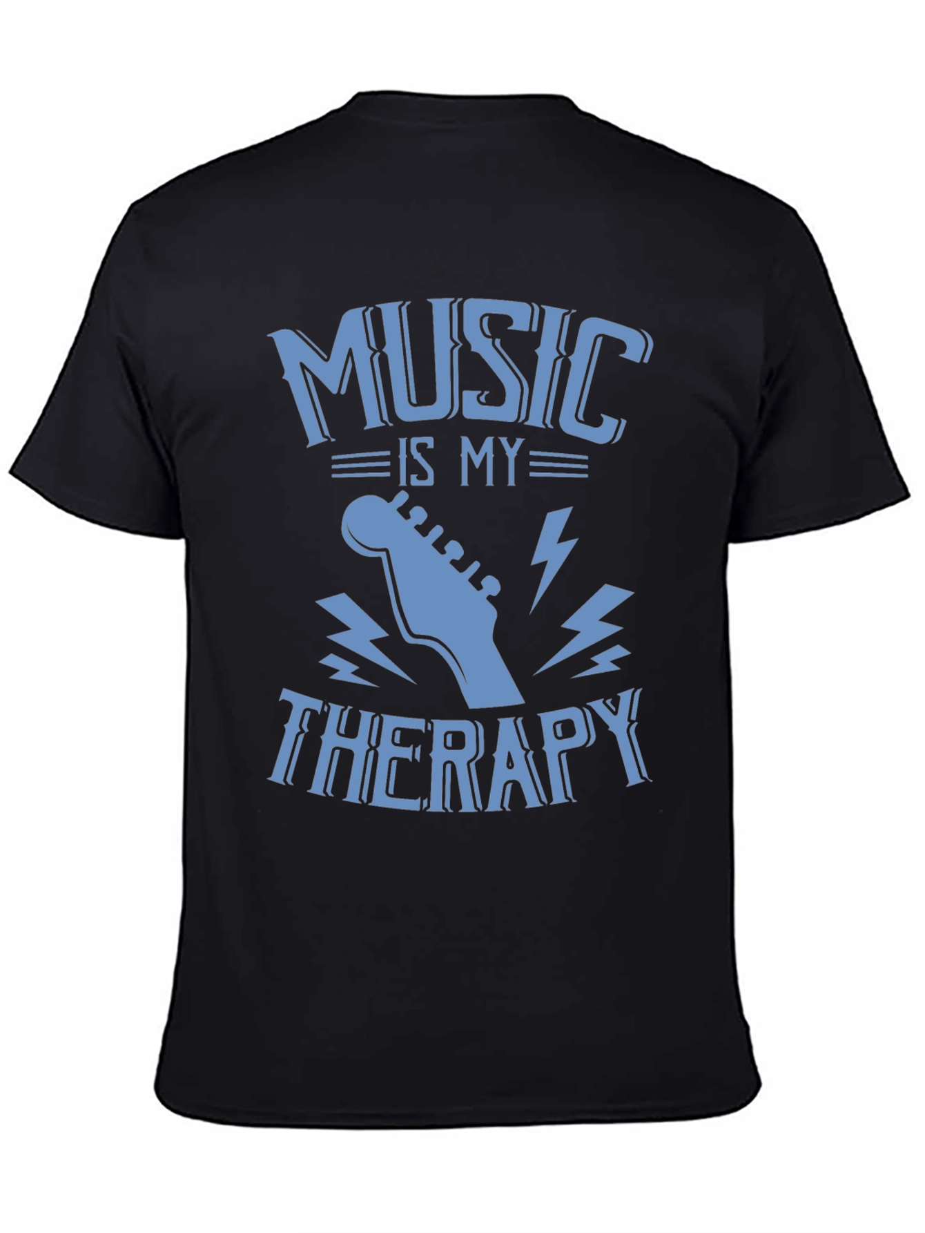 Music is My Therapy Graphic T-Shirt