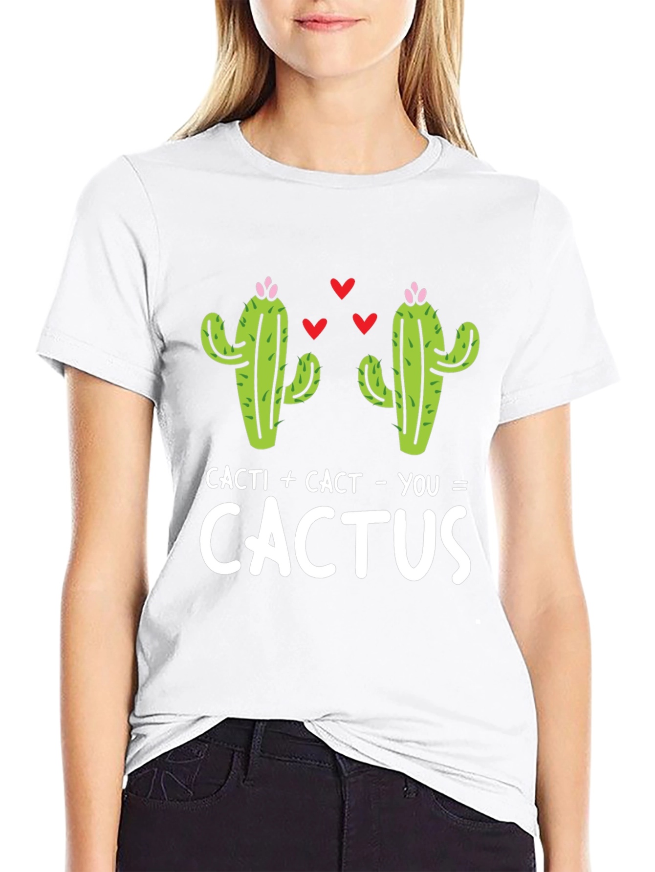 Cacti + Cact - You = Cactus T-Shirt