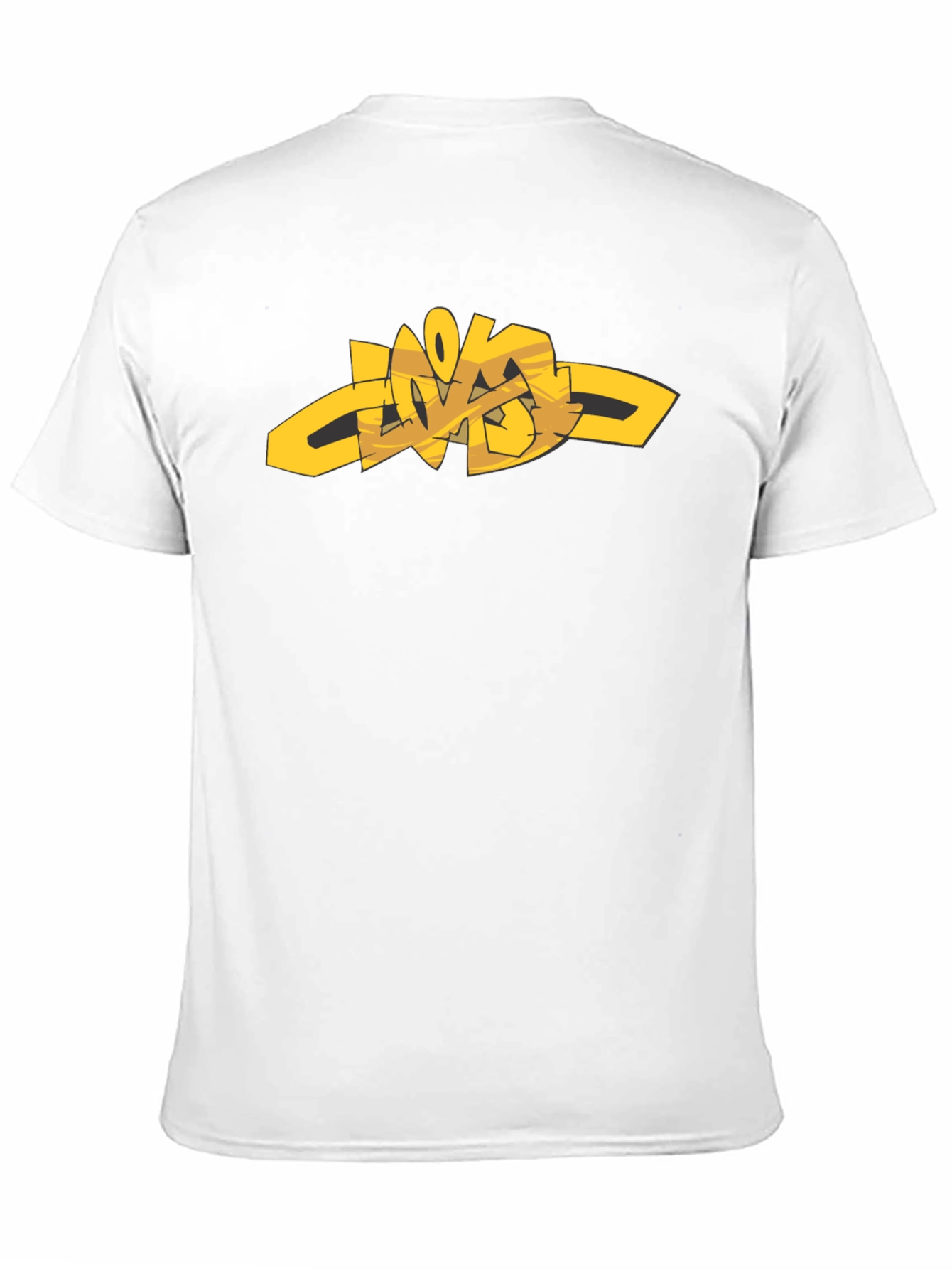 Urban Style Graphic Tee - Black