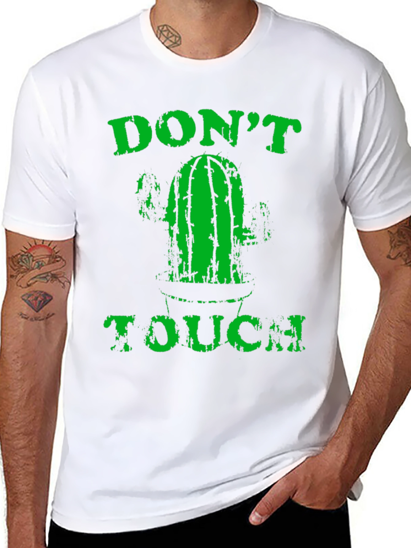 Dont Touch Cactus Graphic Tee