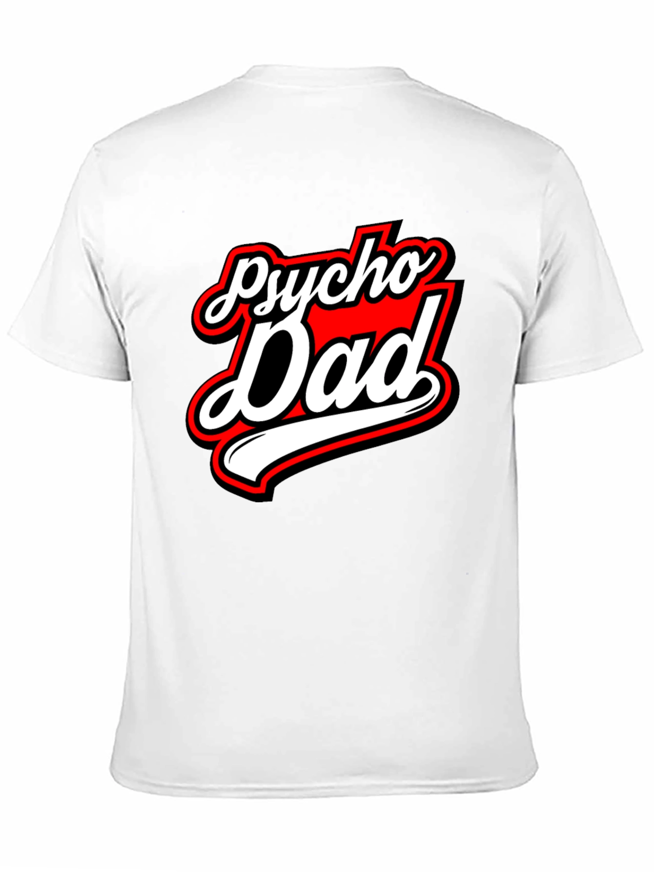 Psycho Dad Graphic Tee - Black Crew Neck