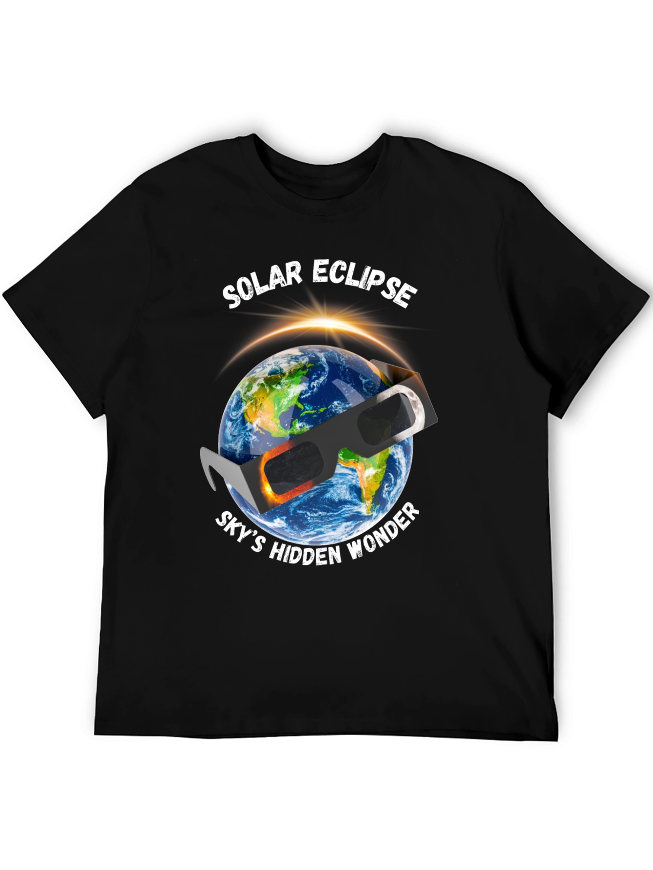 Solar Eclipse Skys Hidden Wonder T-Shirt