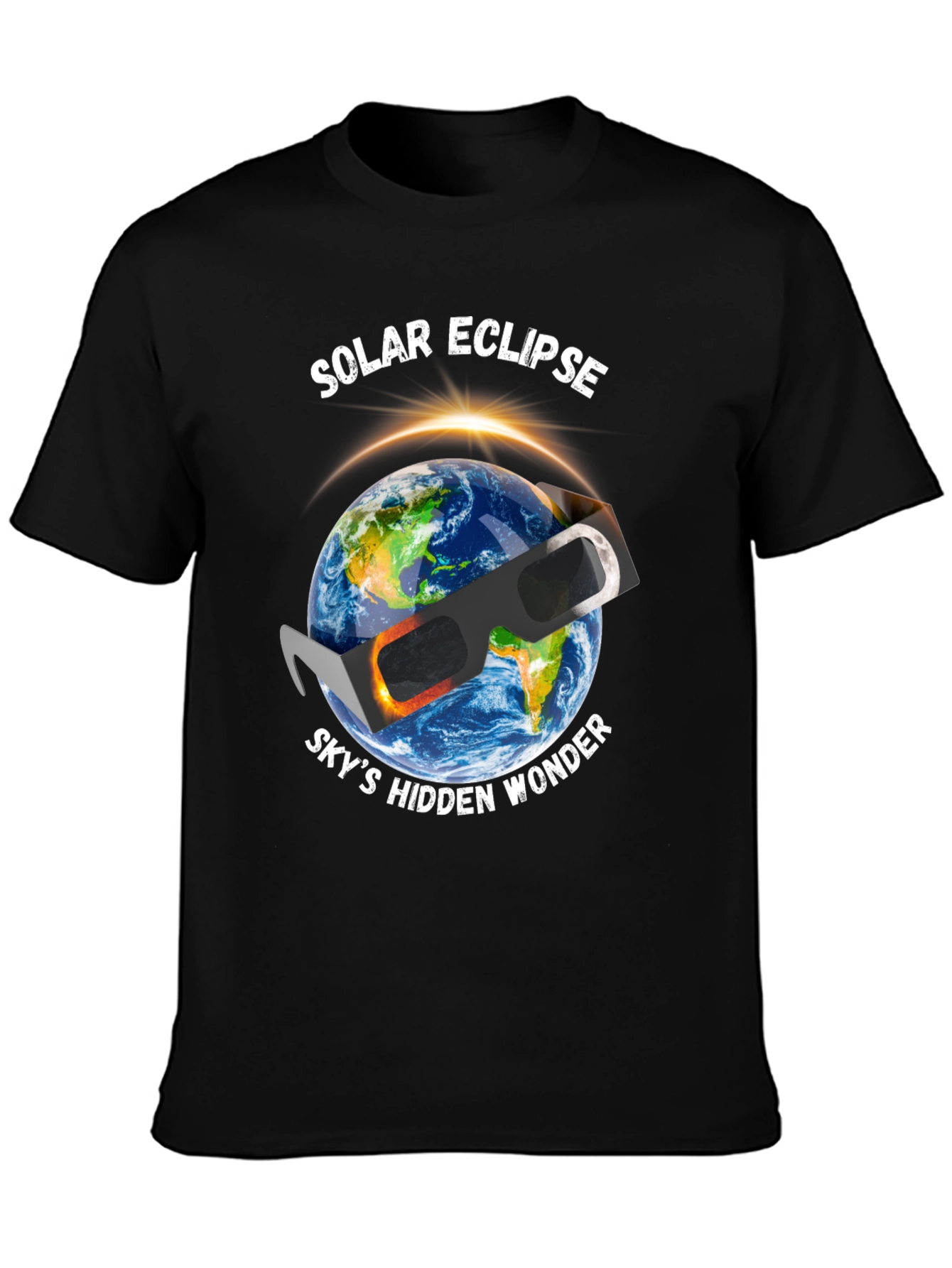 Solar Eclipse Skys Hidden Wonder T-Shirt