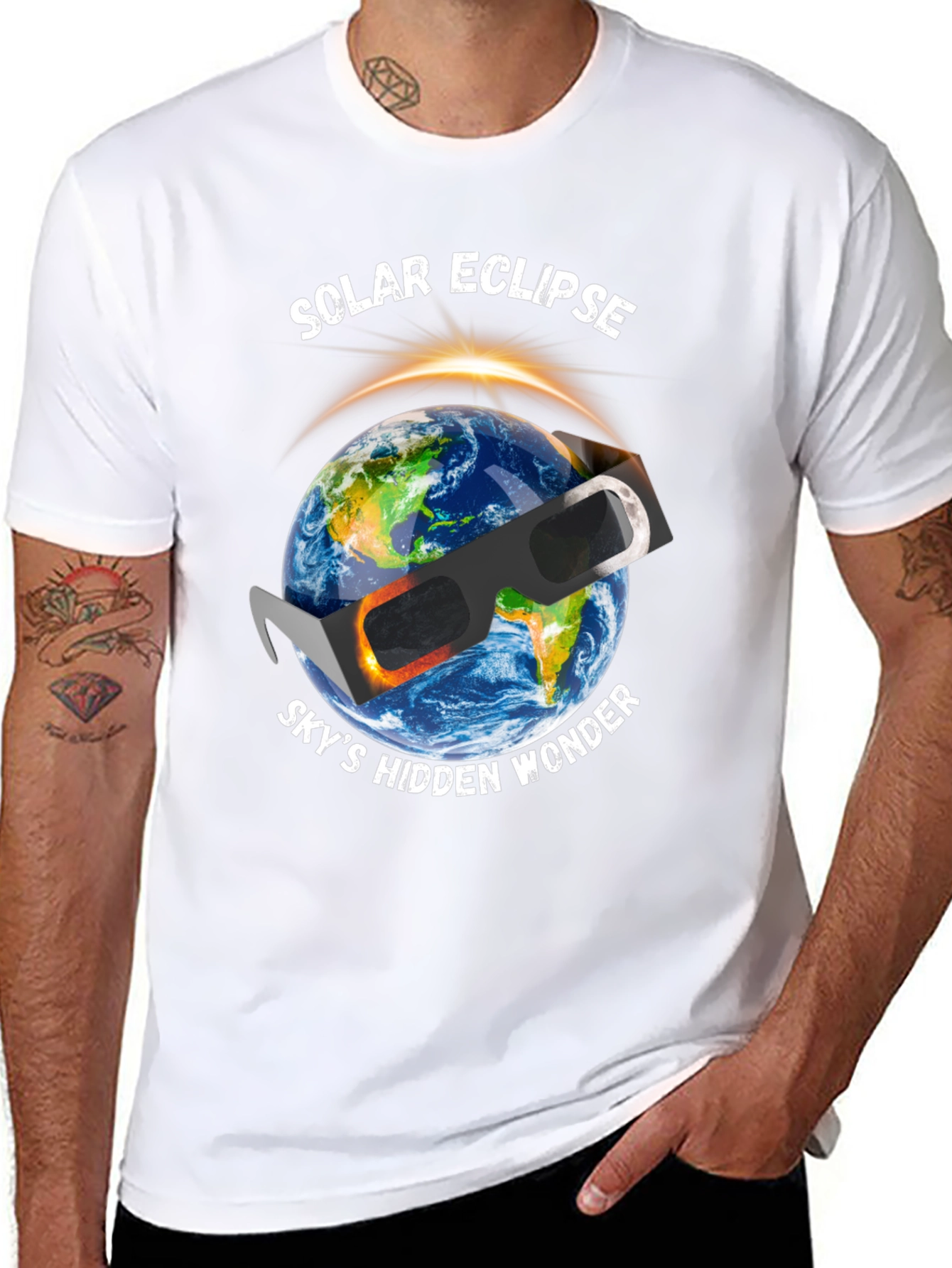 Solar Eclipse Skys Hidden Wonder T-Shirt
