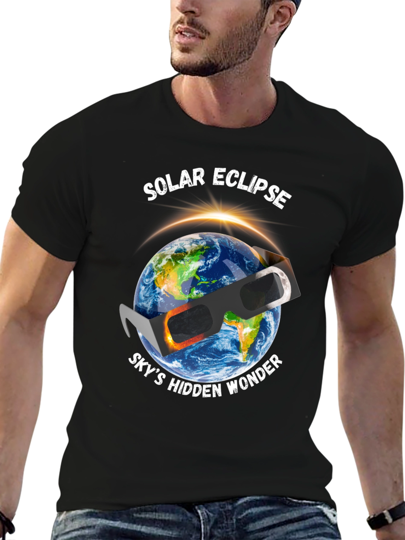 Solar Eclipse Skys Hidden Wonder T-Shirt