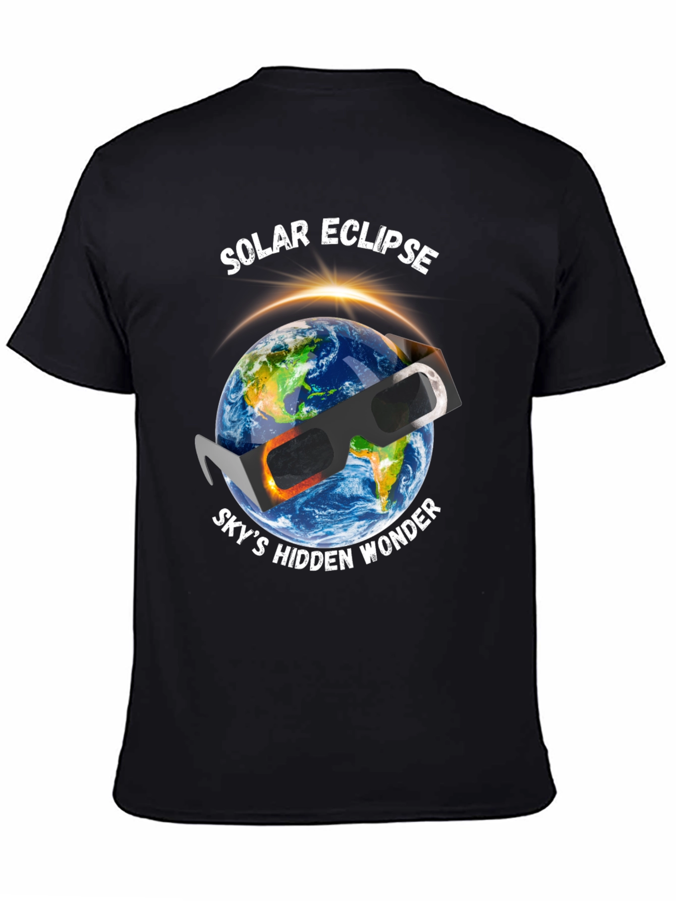 Solar Eclipse Skys Hidden Wonder T-Shirt