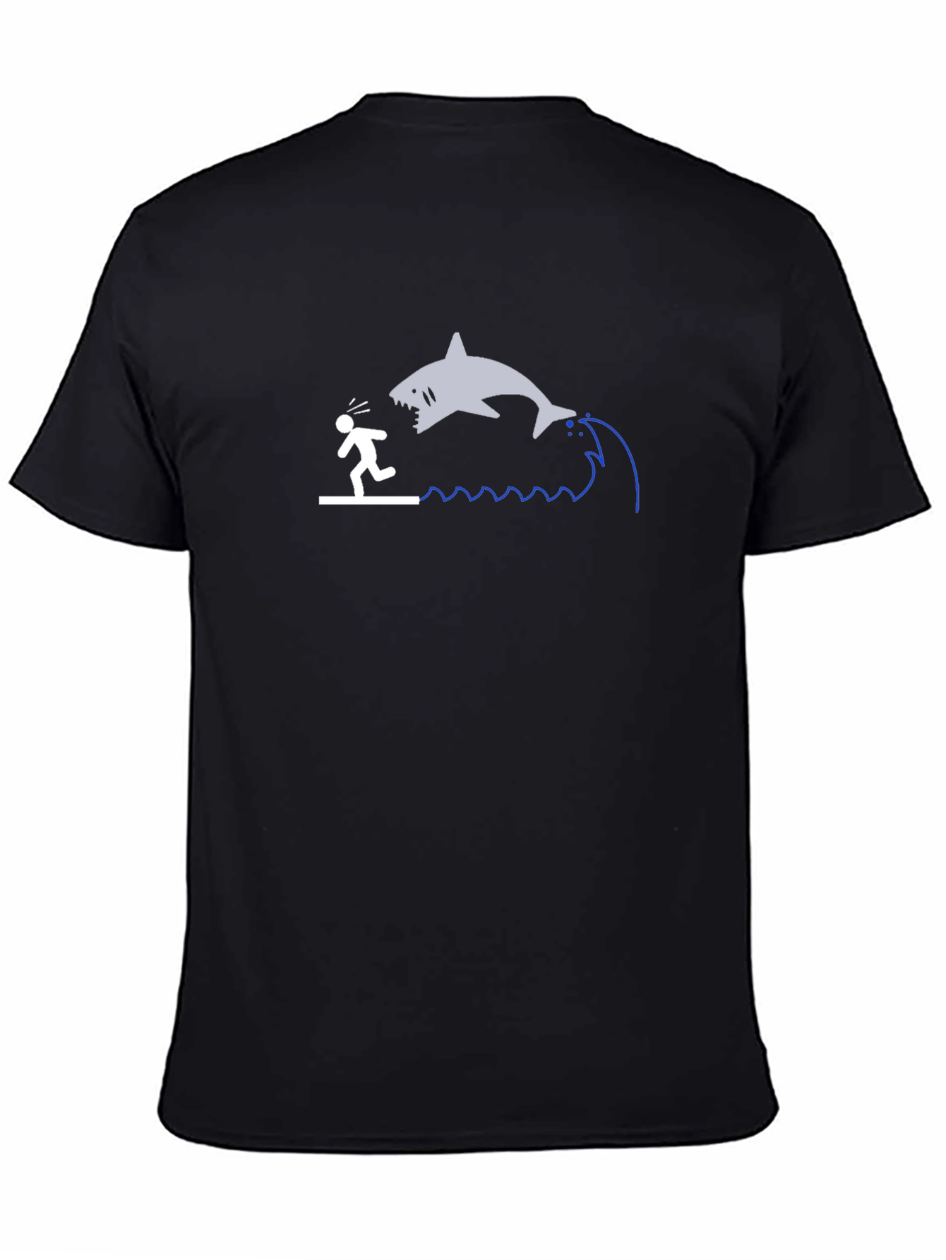 Shark Attack Graphic Tee - Run!