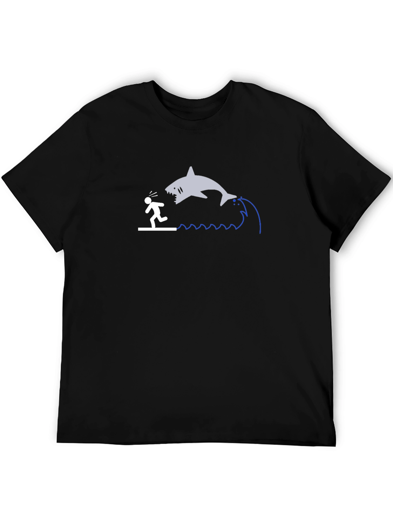 Shark Attack Graphic Tee - Run!