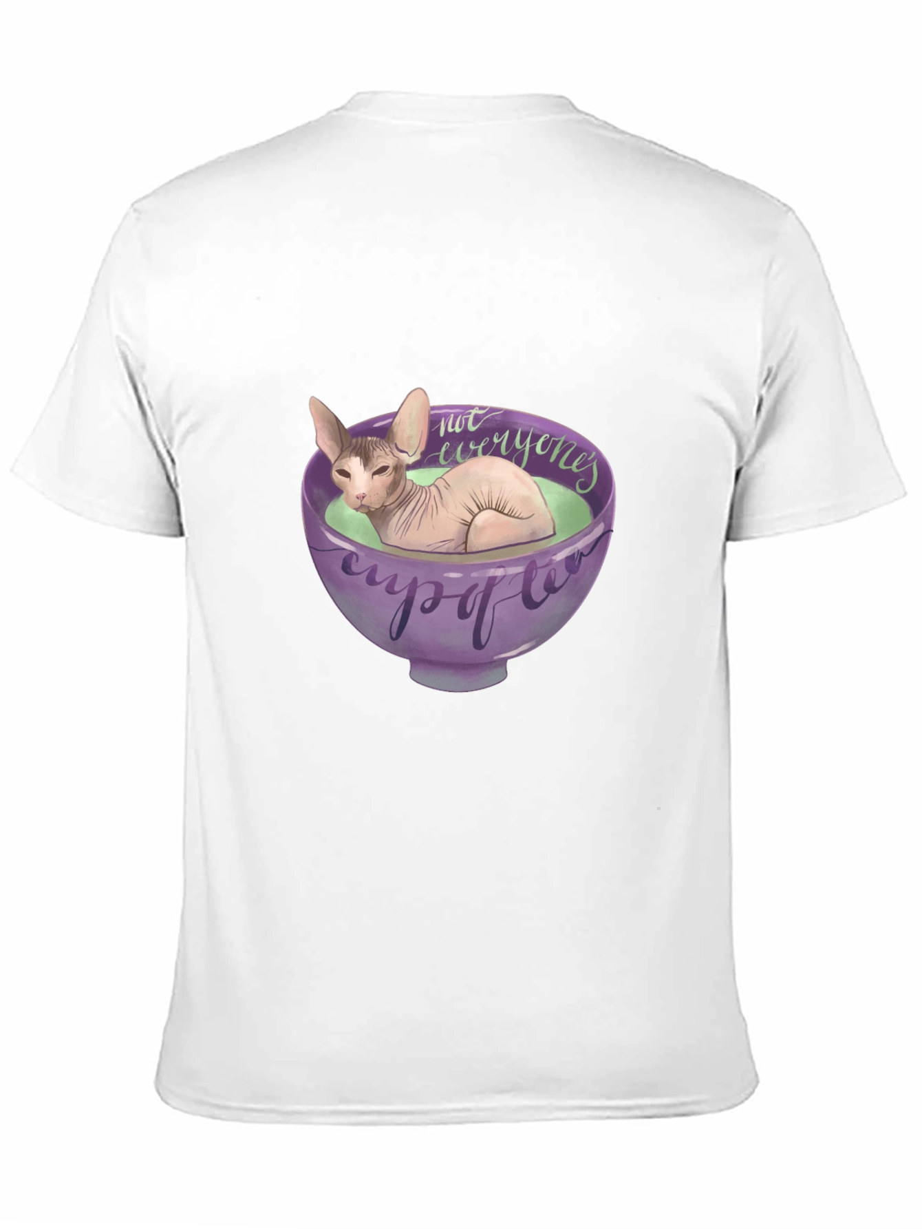Sphynx Cat Not Everyones Cup of Tea T-Shirt