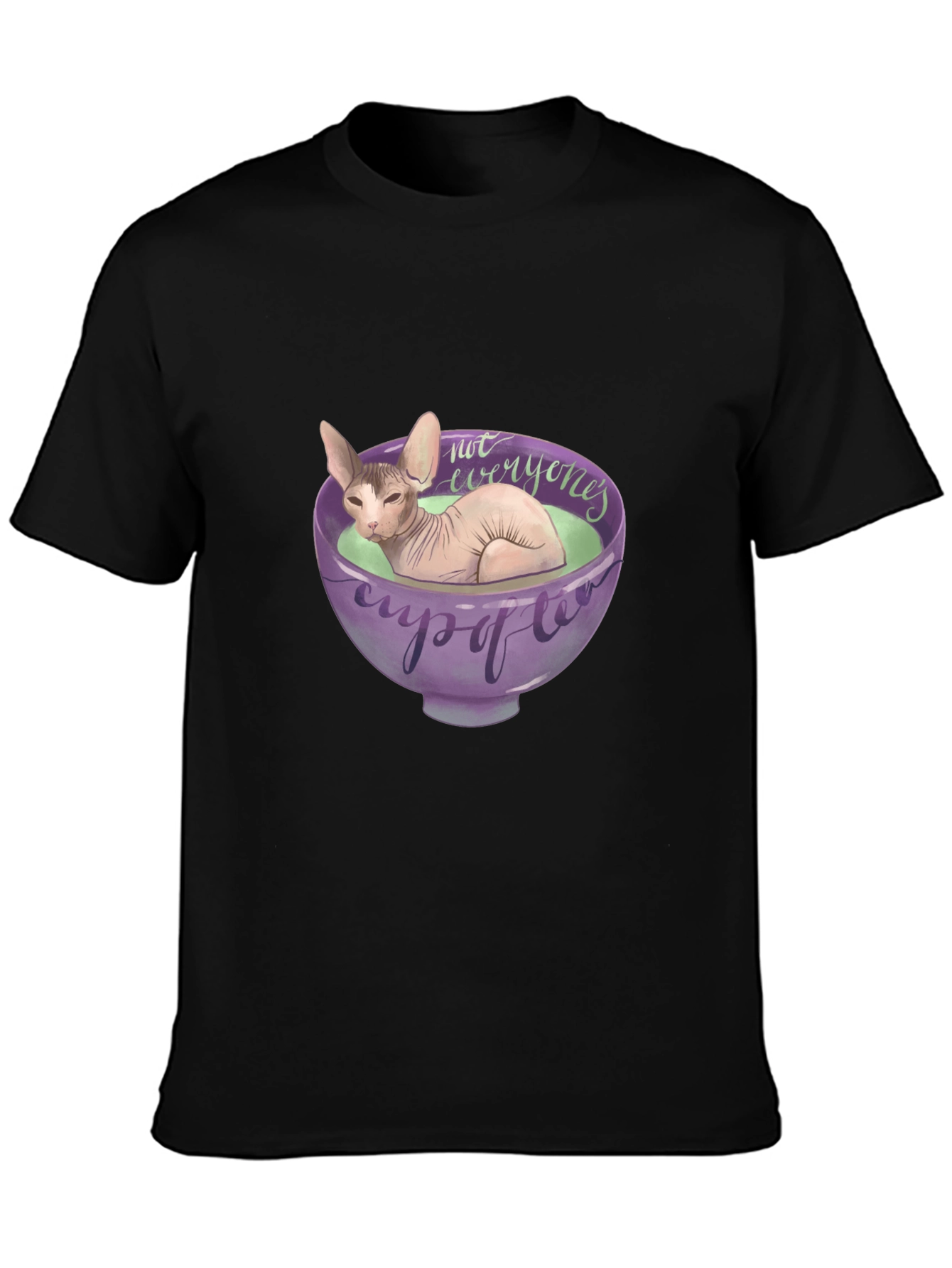 Sphynx Cat Not Everyones Cup of Tea T-Shirt