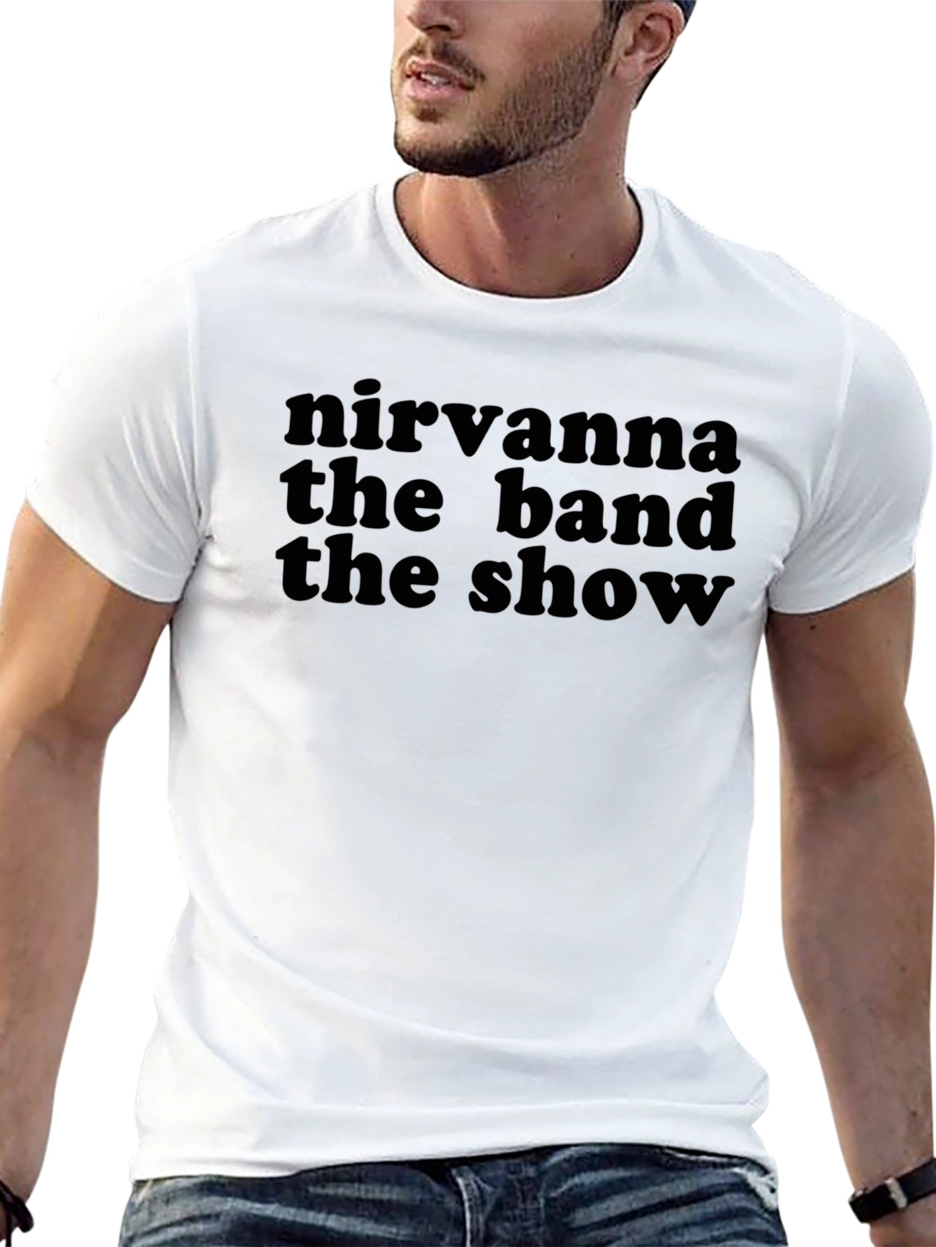 Nirvana The Band The Show Black T-Shirt