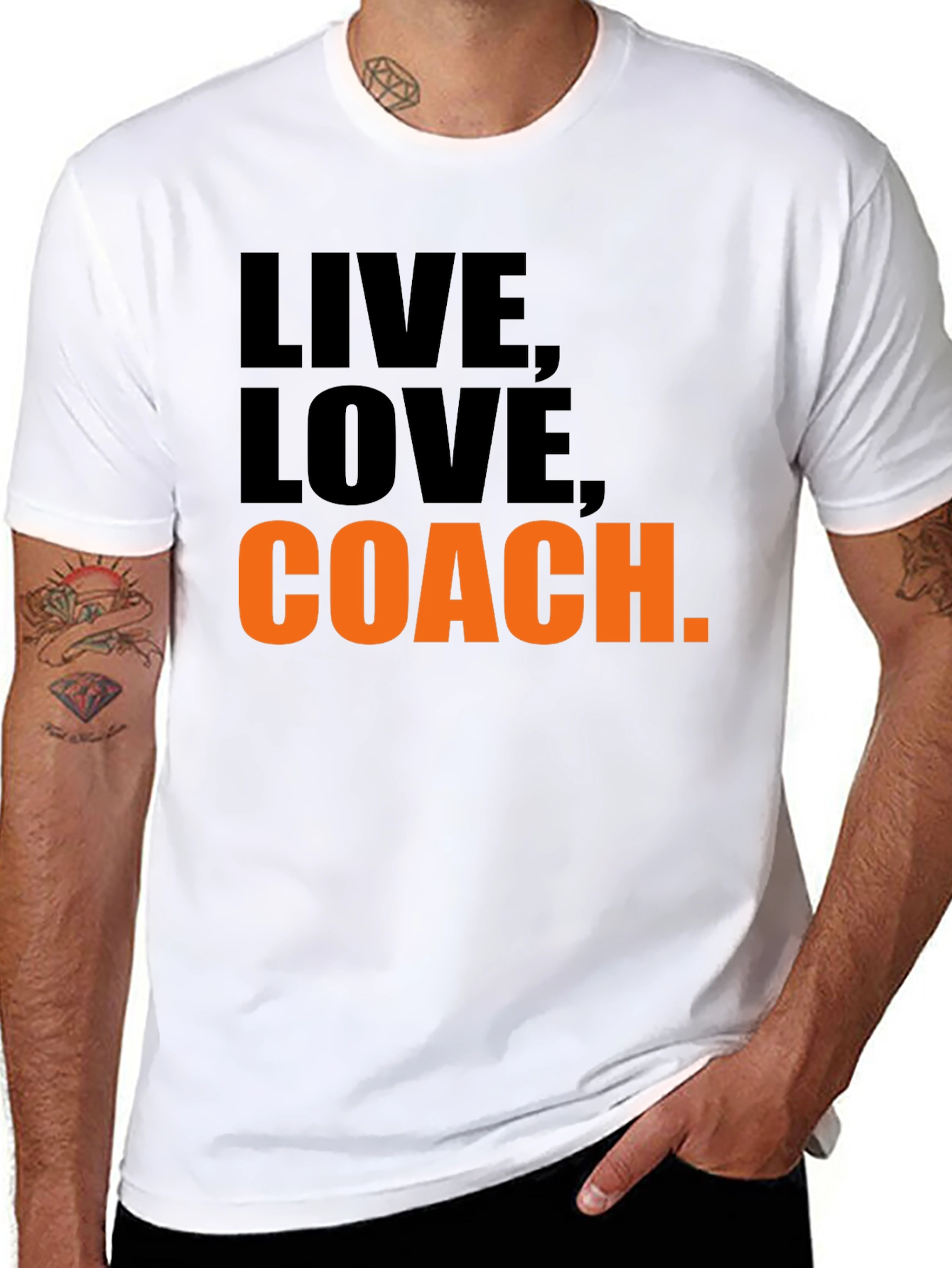 Live Love Coach Graphic Tee