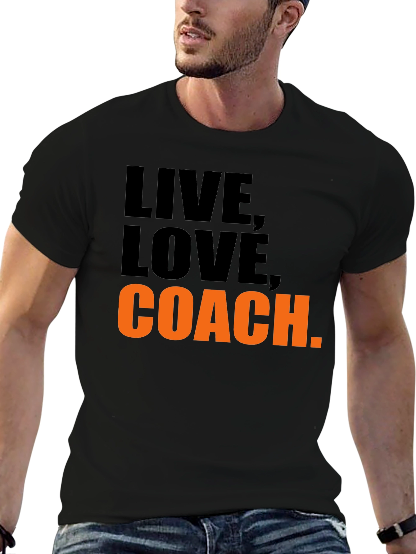 Live Love Coach Graphic Tee