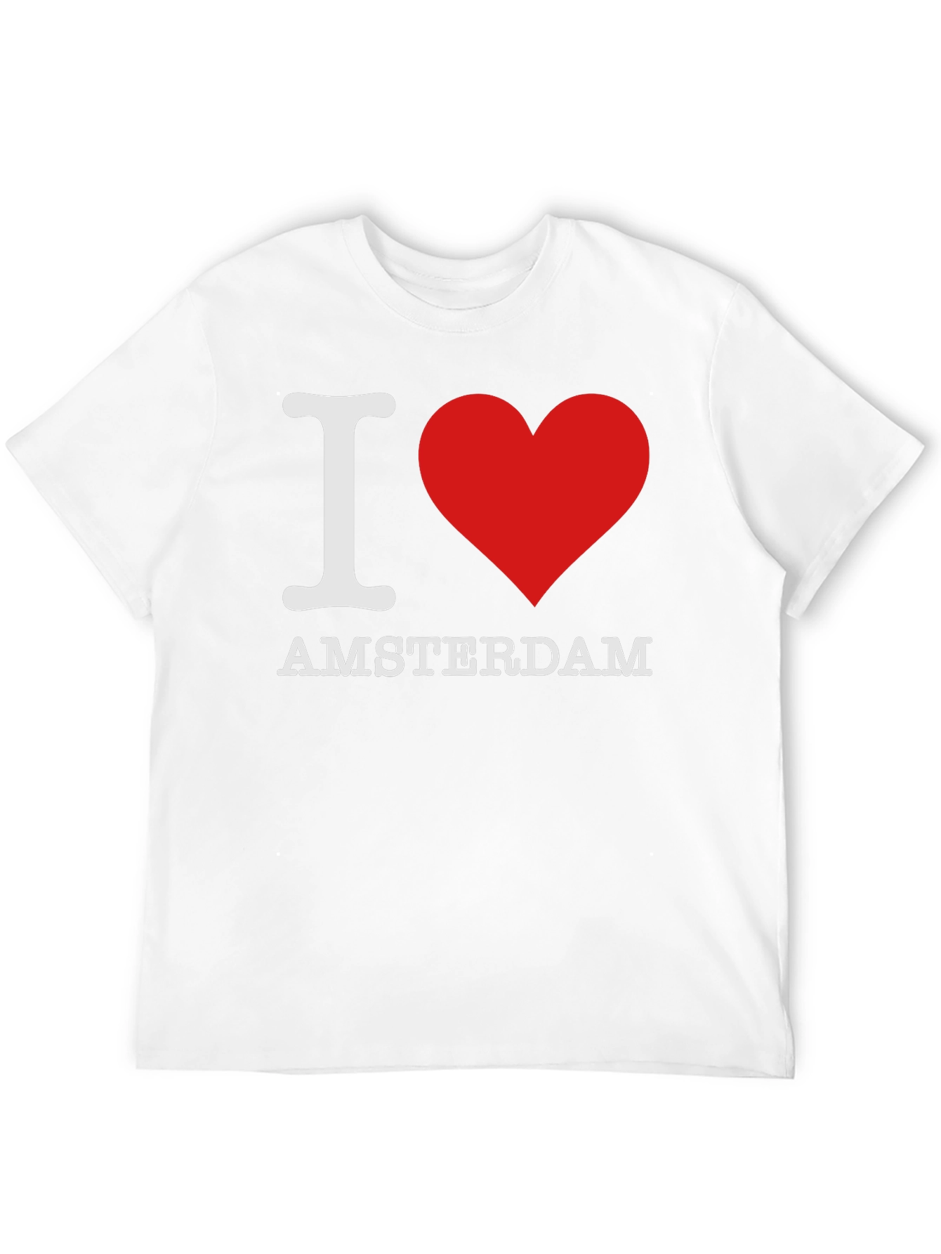 I Love Amsterdam T-Shirt - Classic Design