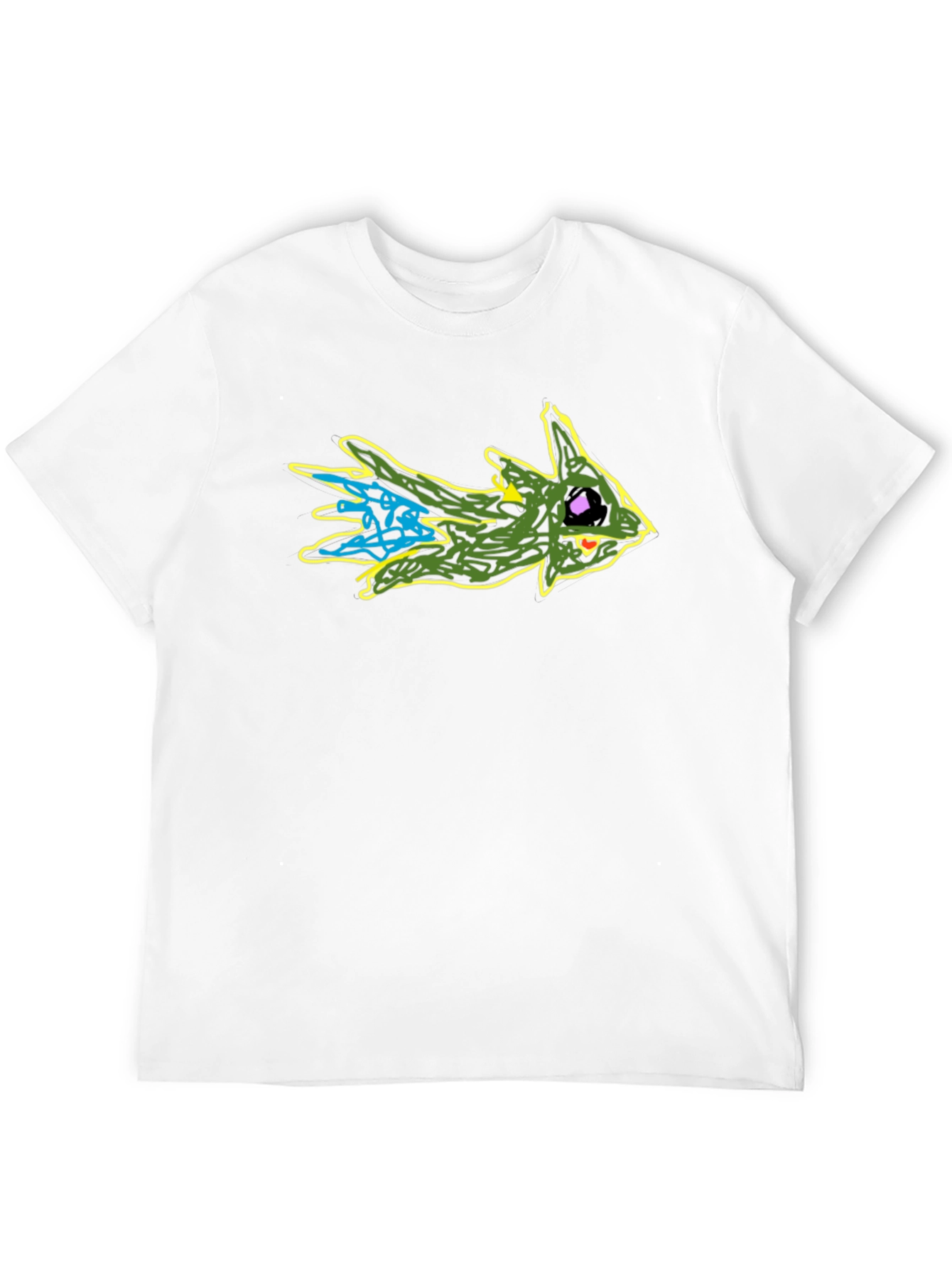 Unique Monster Graphic T-Shirt