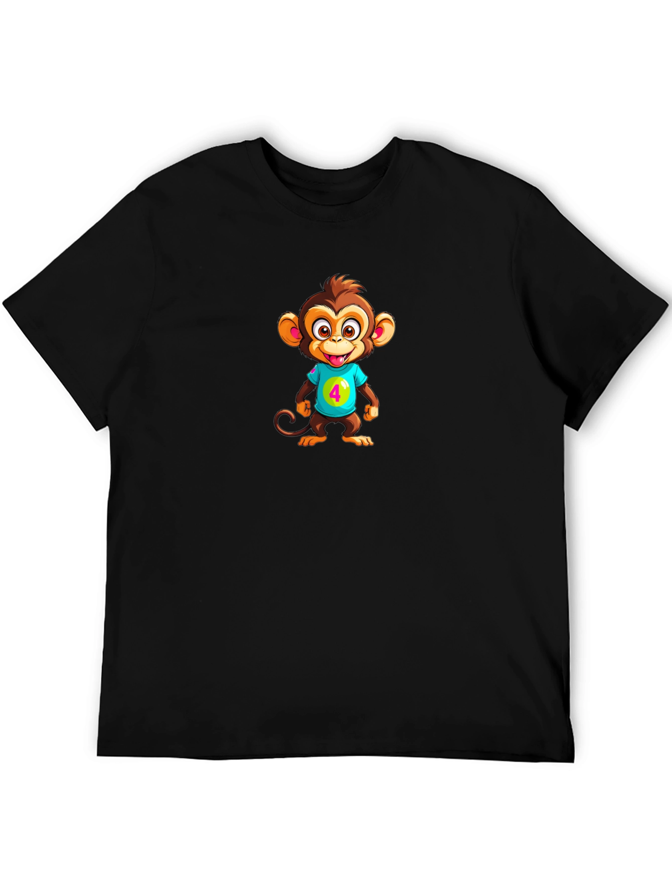 Cartoon Monkey Tee - Number 4