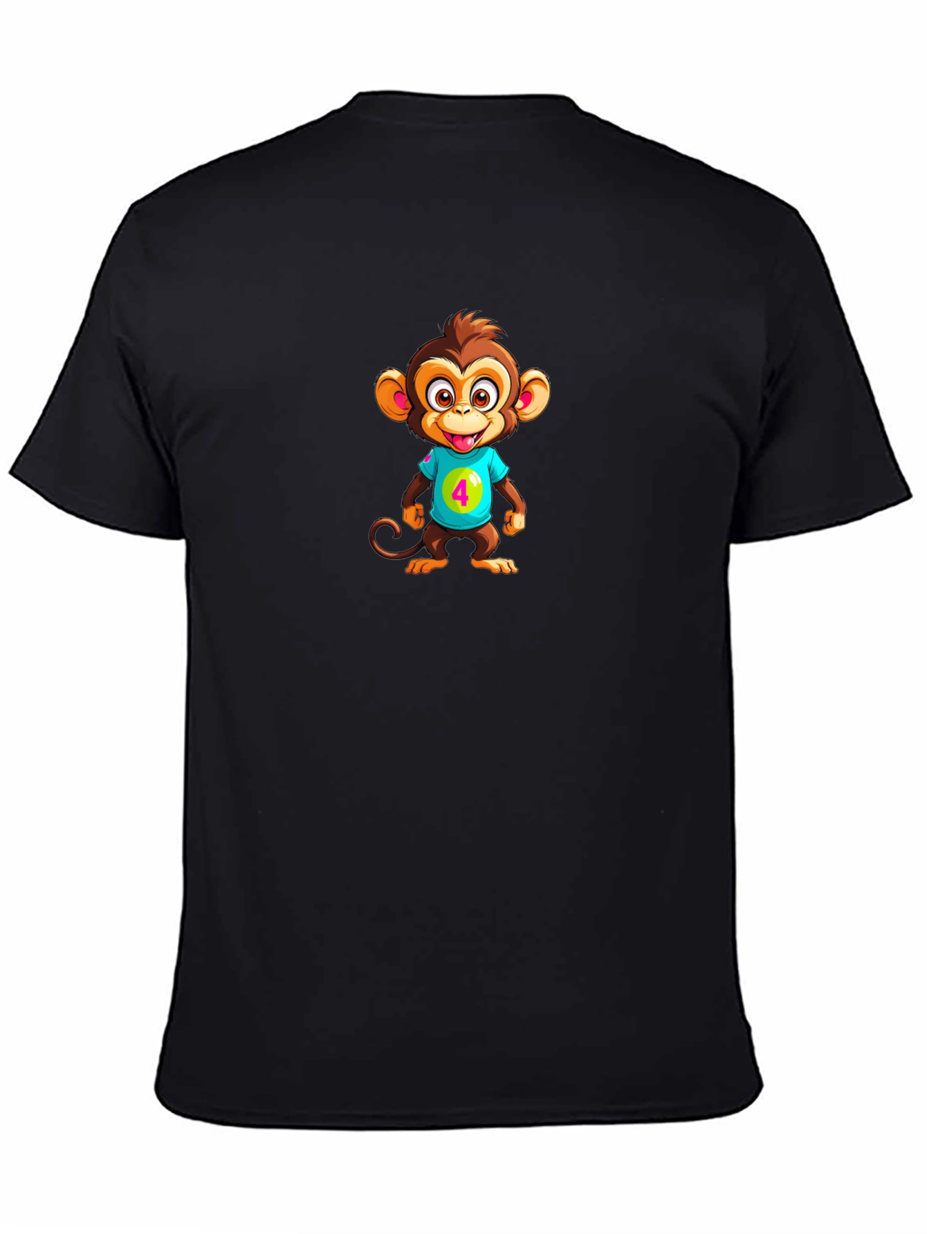 Cartoon Monkey Tee - Number 4