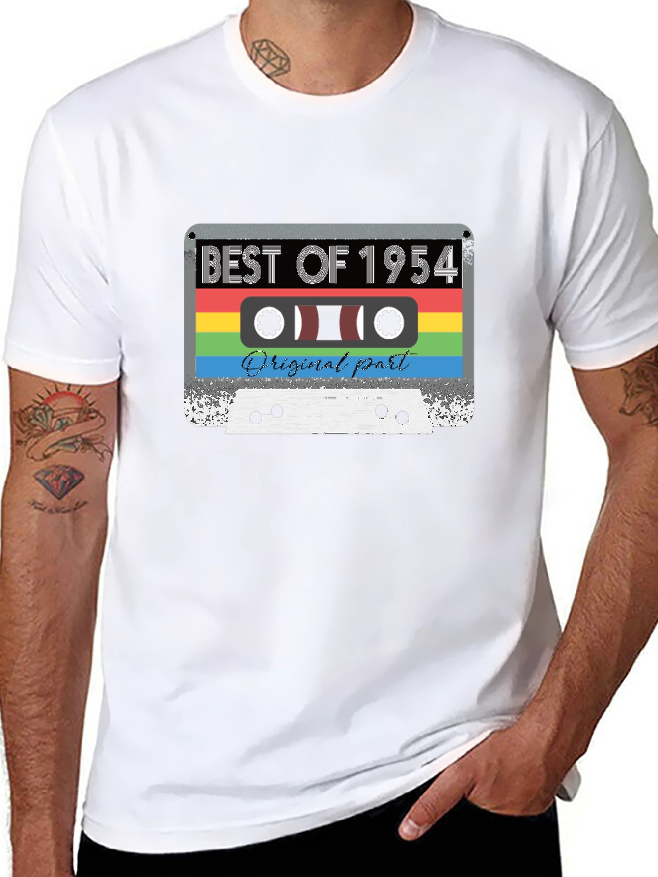 Best of 1954 Cassette Tape Graphic T-Shirt