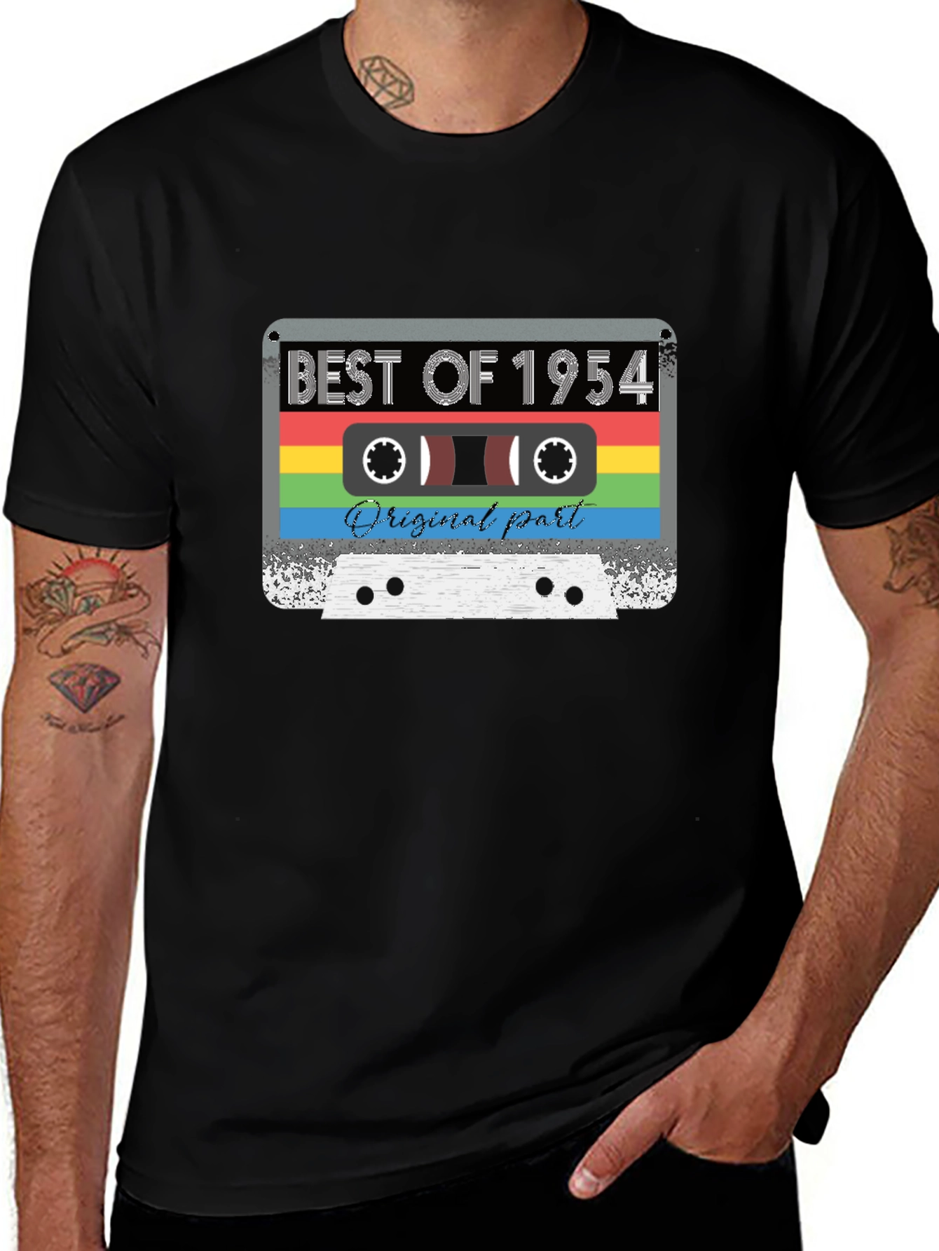 Best of 1954 Cassette Tape Graphic T-Shirt
