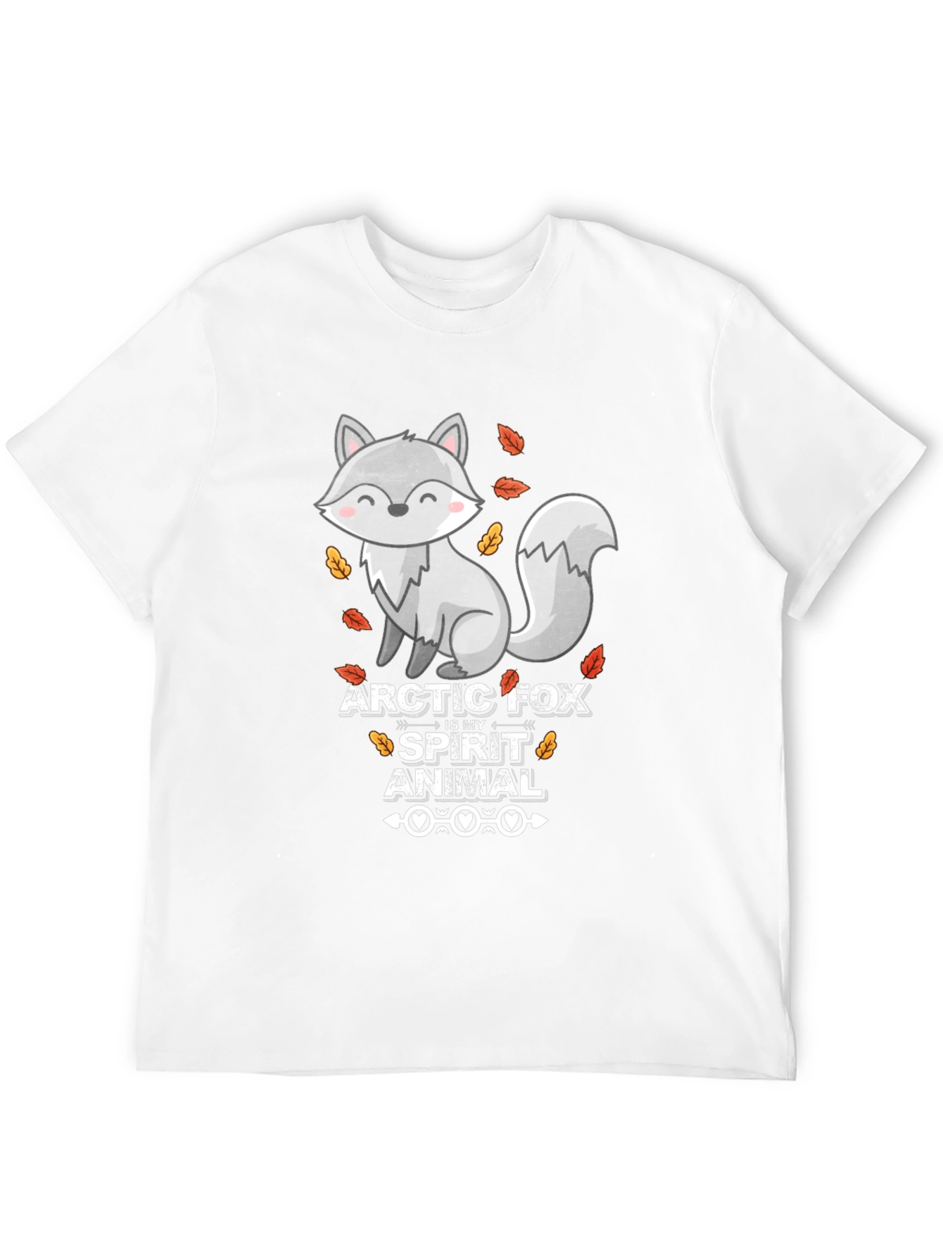 Arctic Fox Spirit Animal Graphic Tee