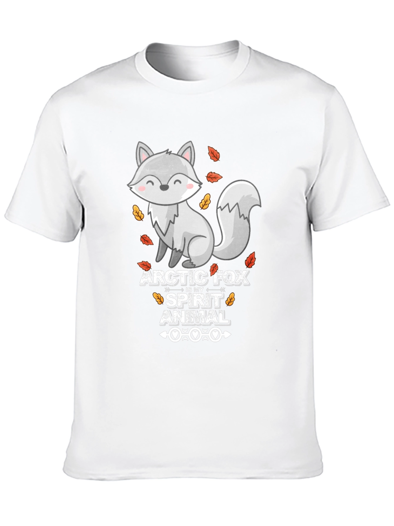 Arctic Fox Spirit Animal Graphic Tee