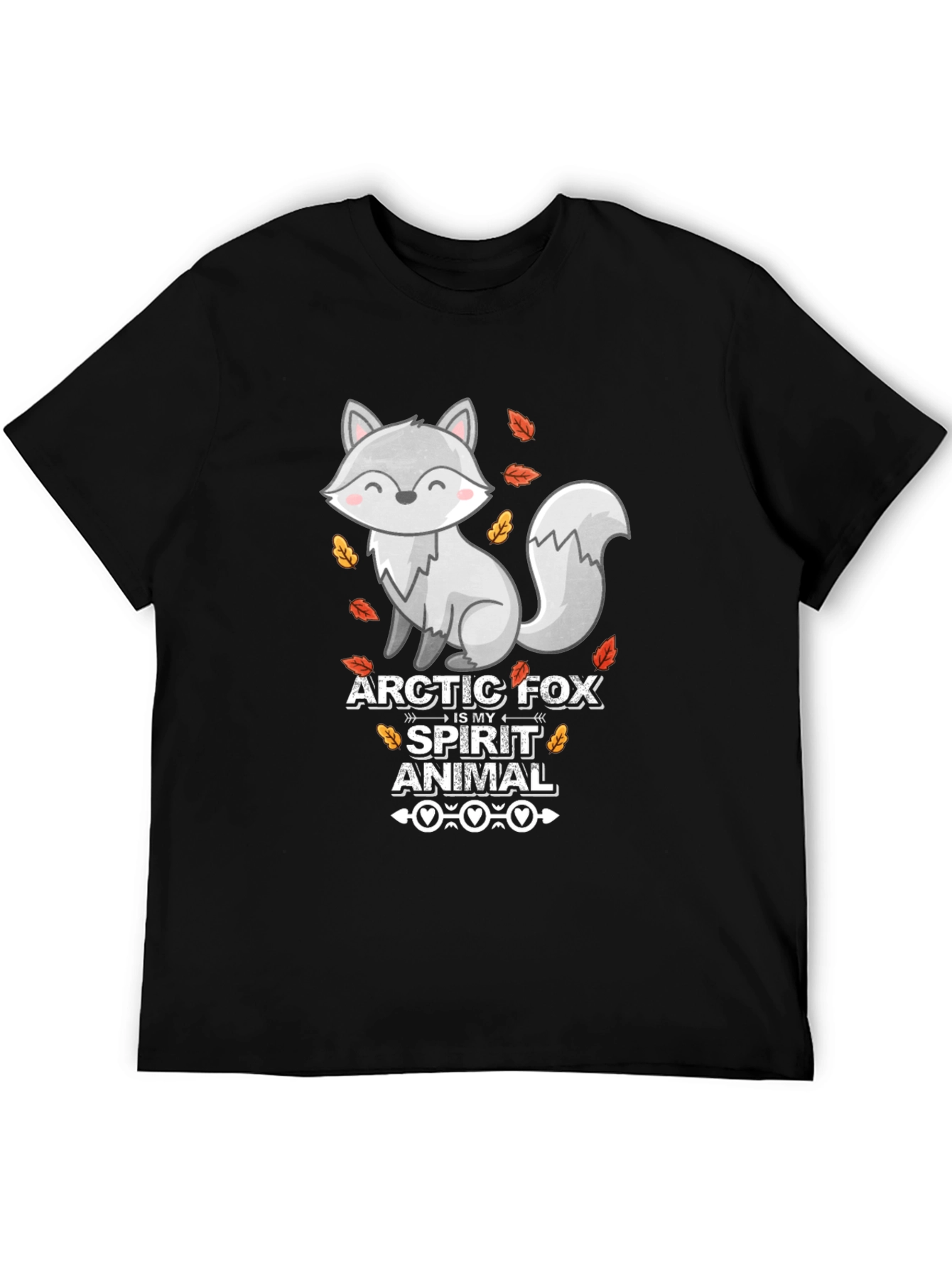 Arctic Fox Spirit Animal Graphic Tee