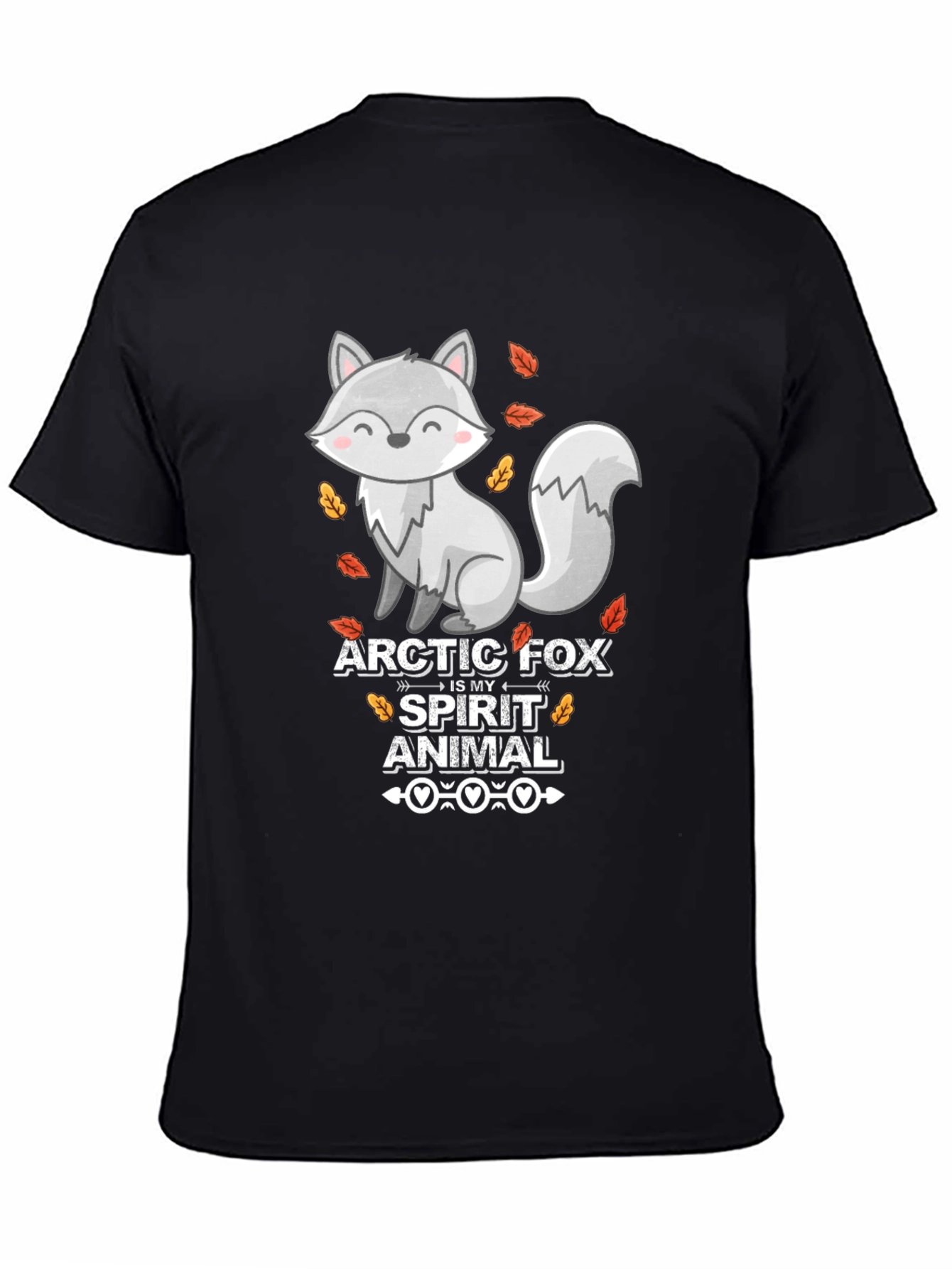Arctic Fox Spirit Animal Graphic Tee