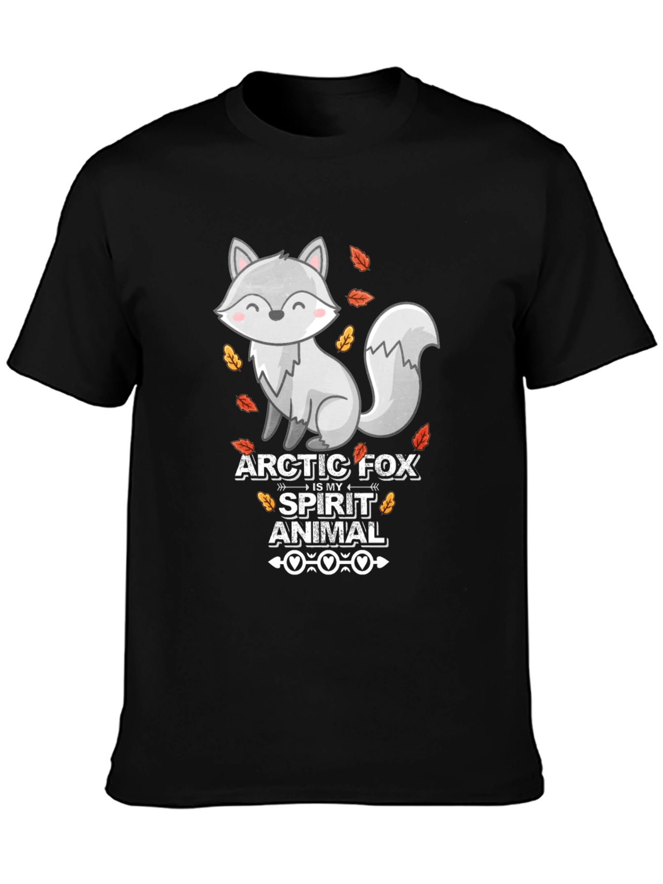 Arctic Fox Spirit Animal Graphic Tee
