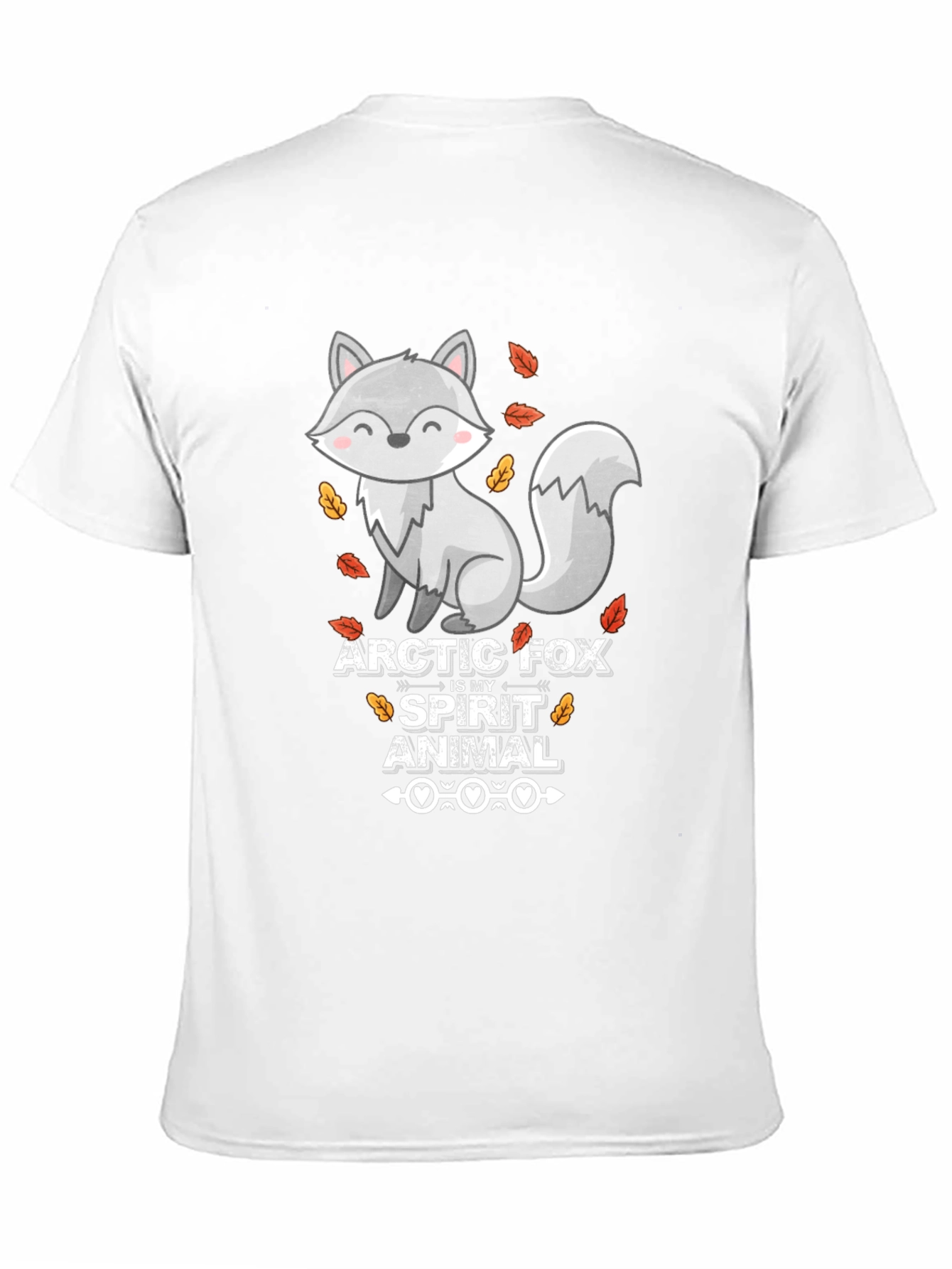 Arctic Fox Spirit Animal Graphic Tee