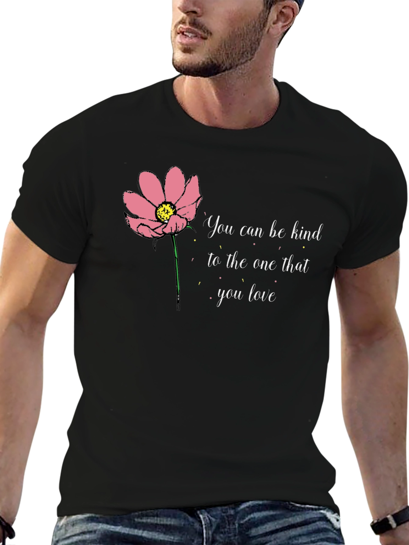 Kindness Flower Graphic Tee