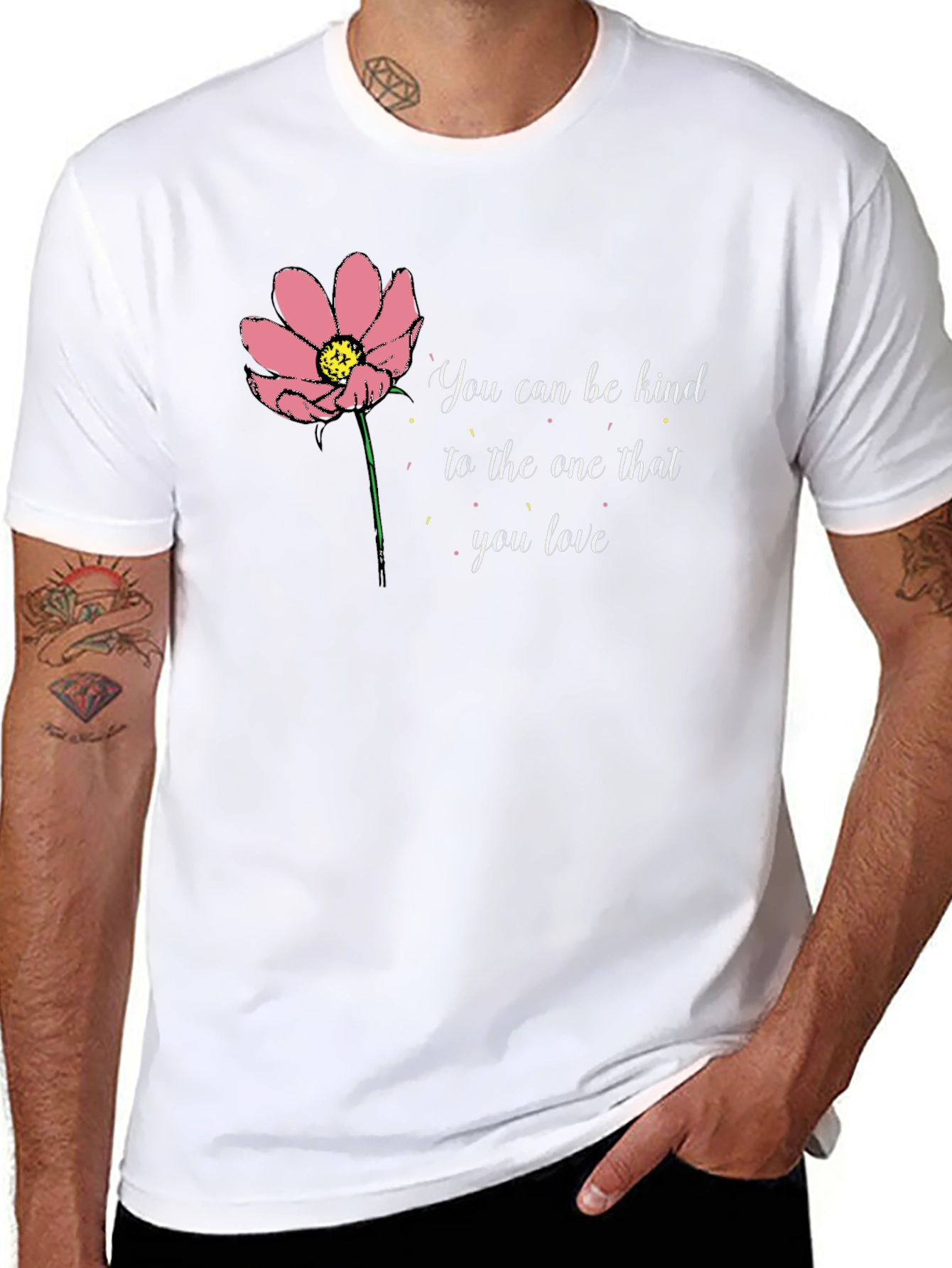 Kindness Flower Graphic Tee