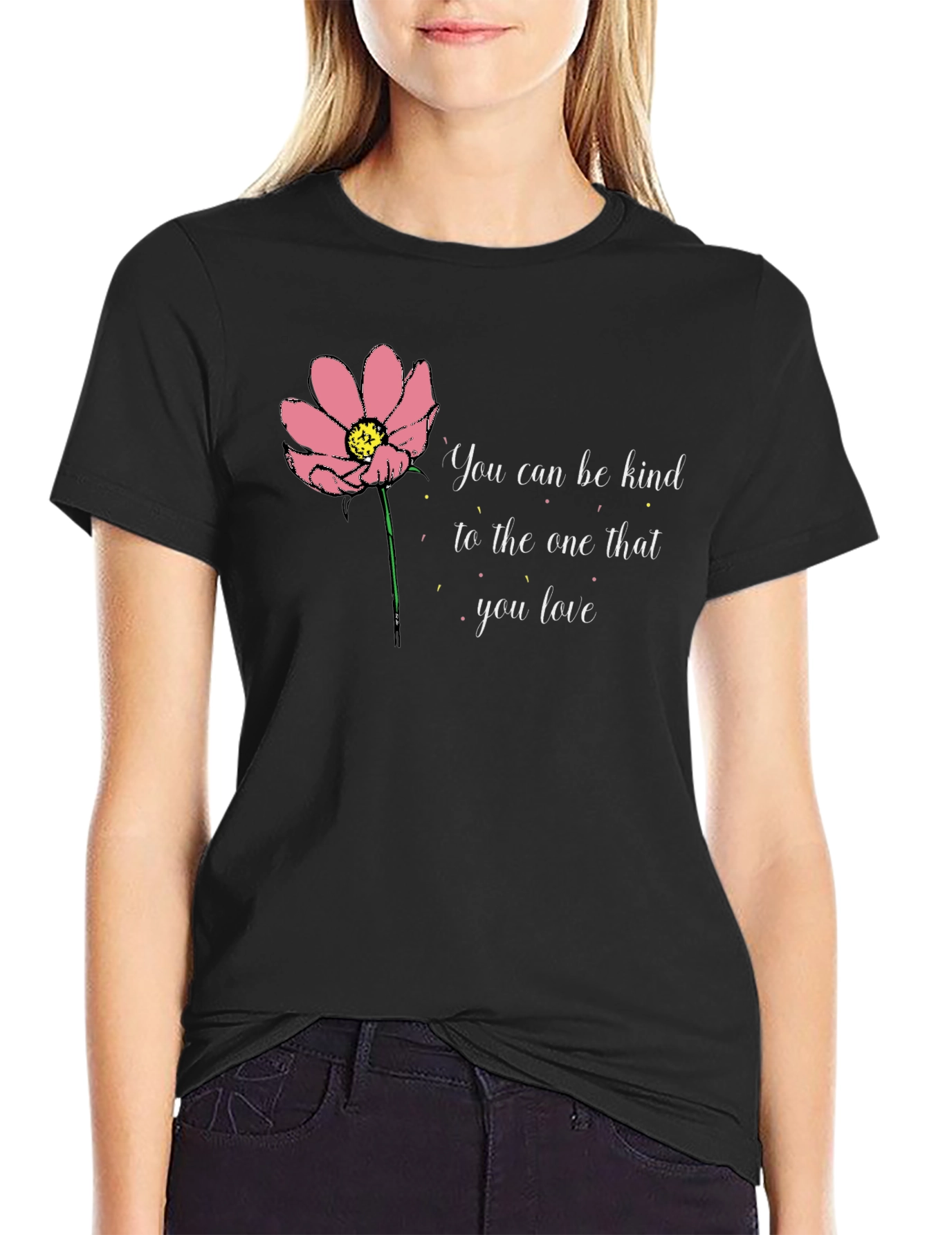 Kindness Flower Graphic Tee