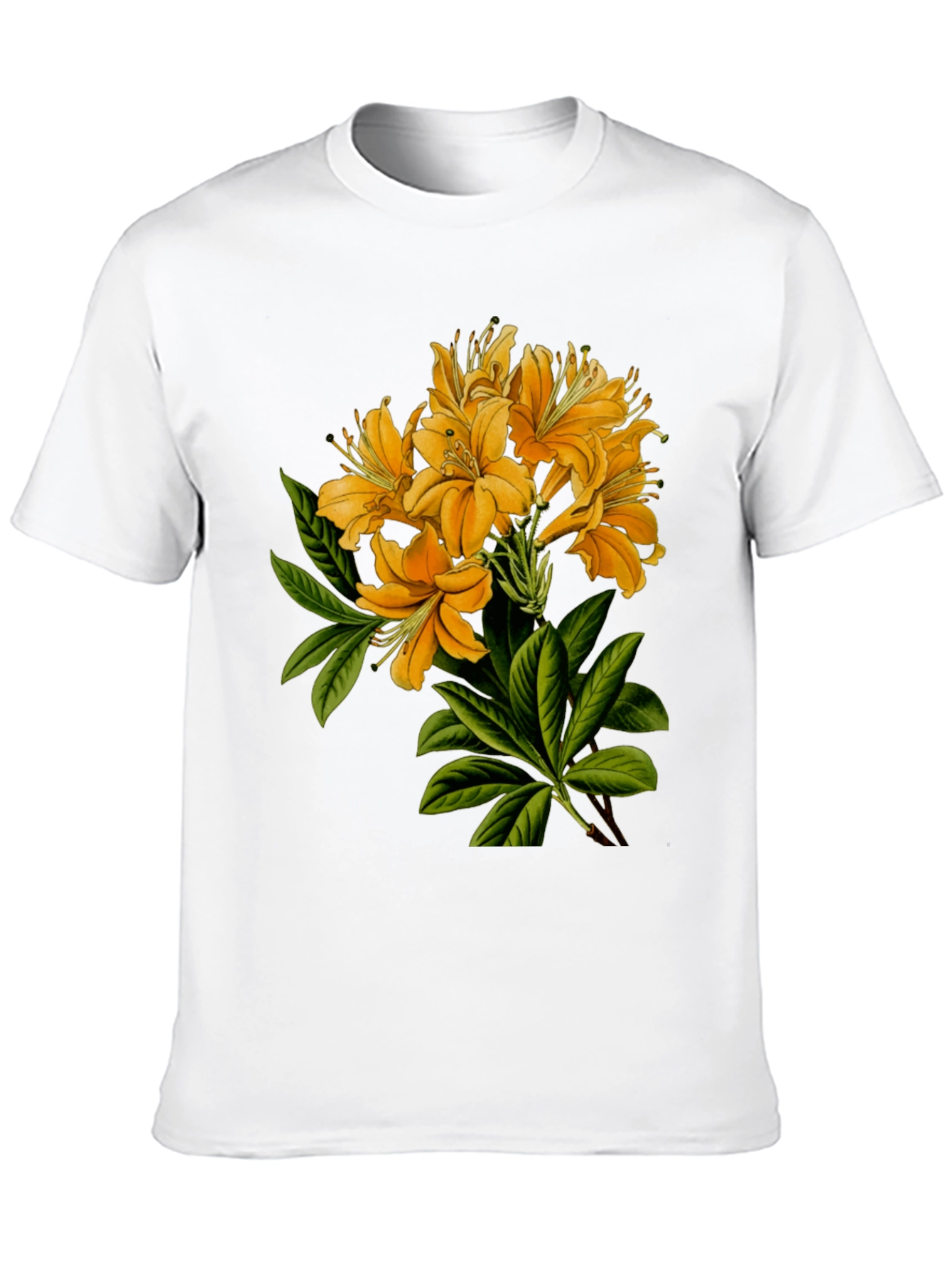 Floral Print Crew Neck T-Shirt