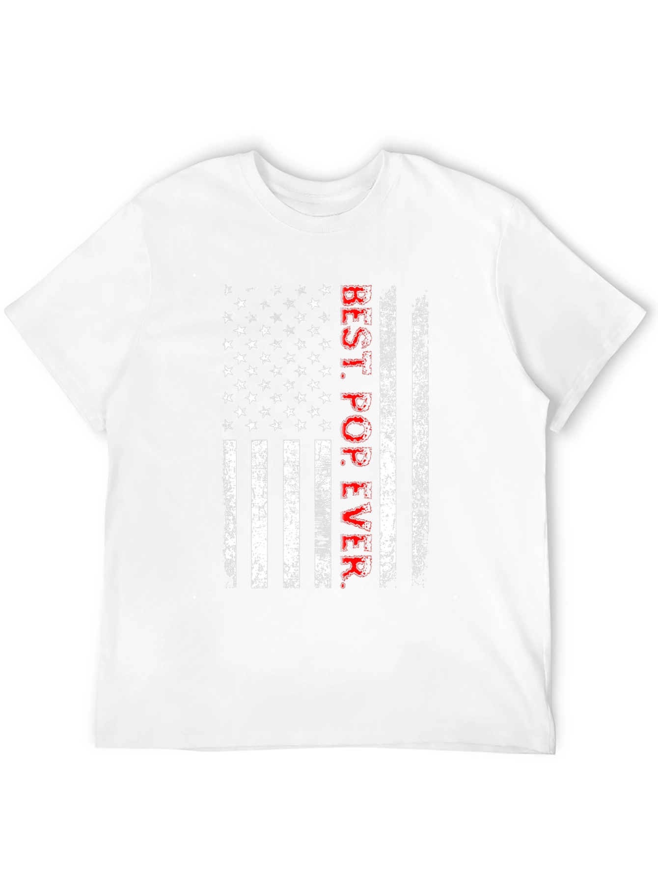 Best Pop Ever American Flag Graphic T-Shirt