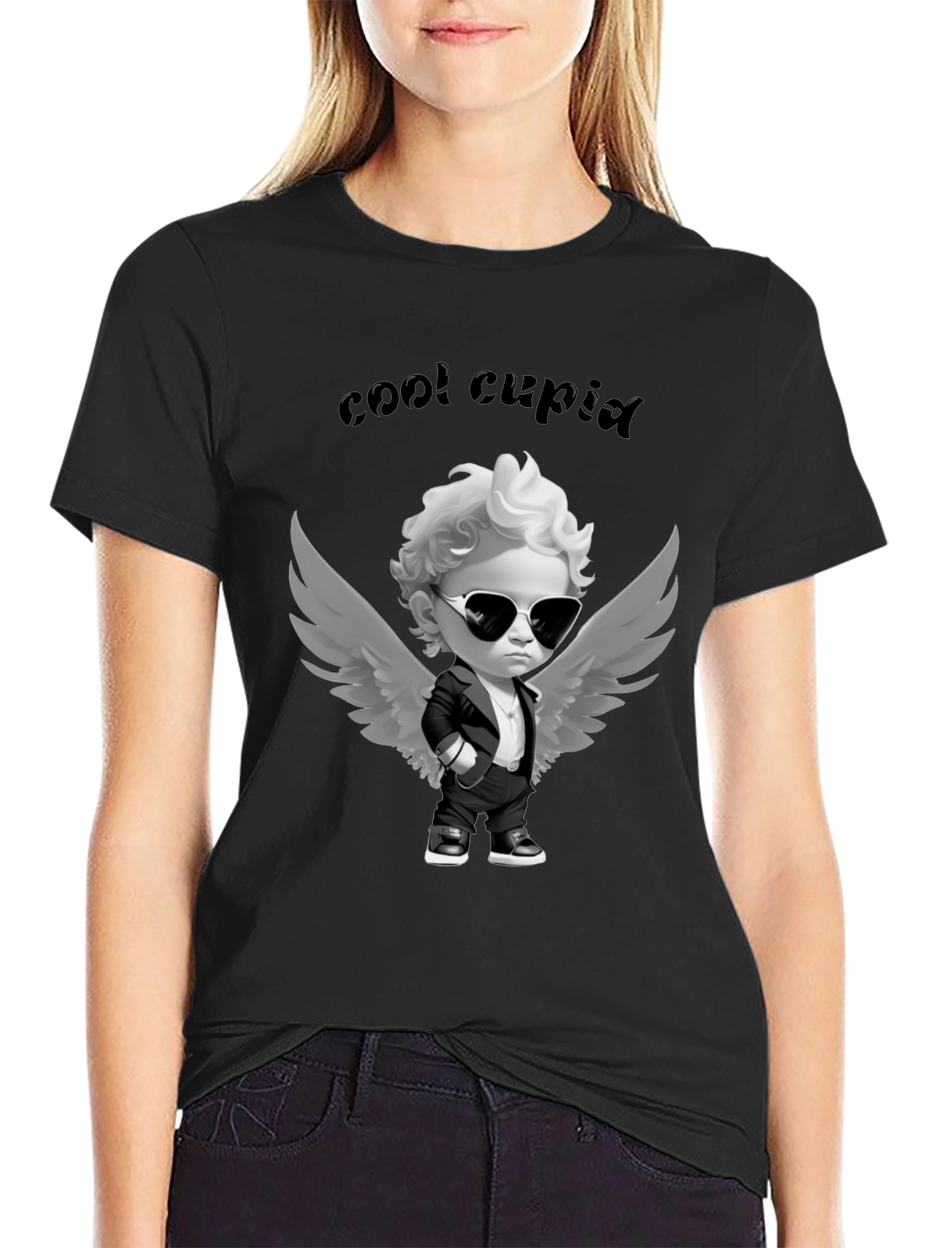 Cool Cupid Graphic Tee