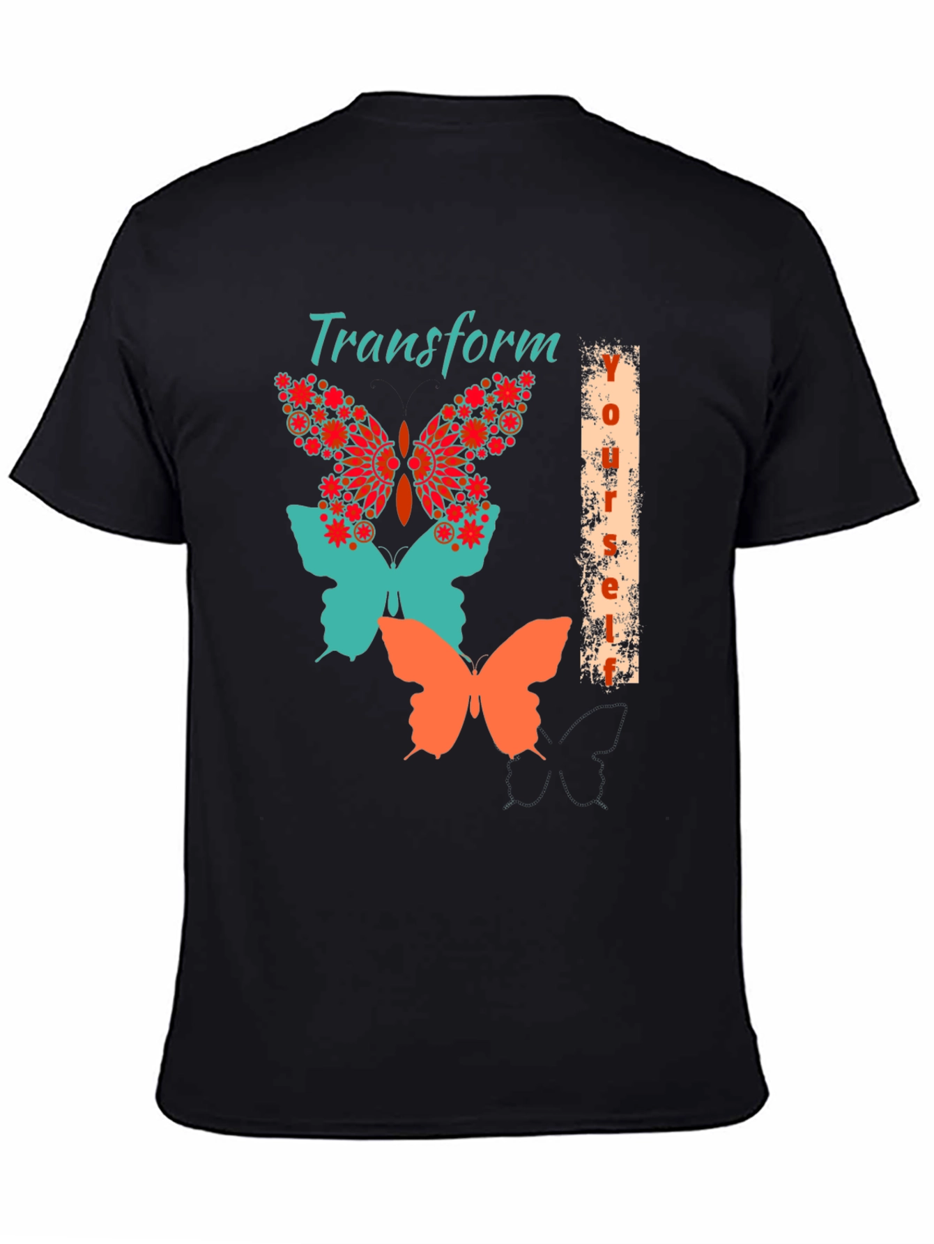 Transform Yourself Butterfly Graphic Tee