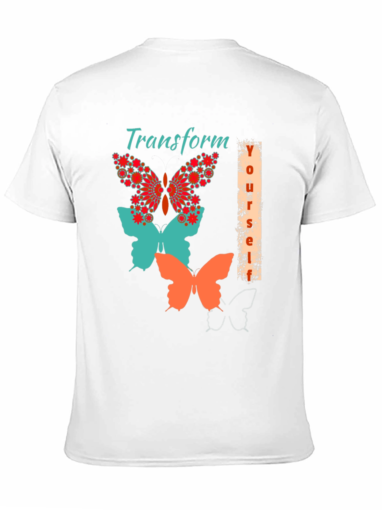 Transform Yourself Butterfly Graphic Tee