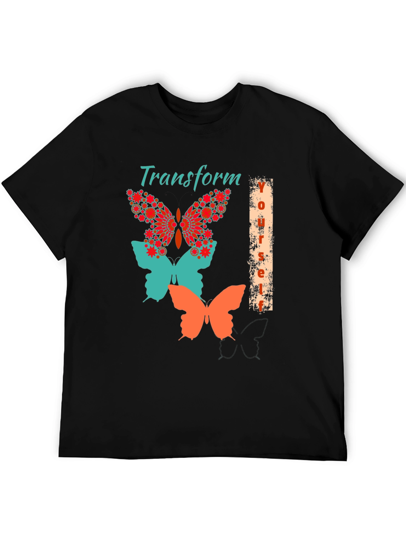 Transform Yourself Butterfly Graphic Tee