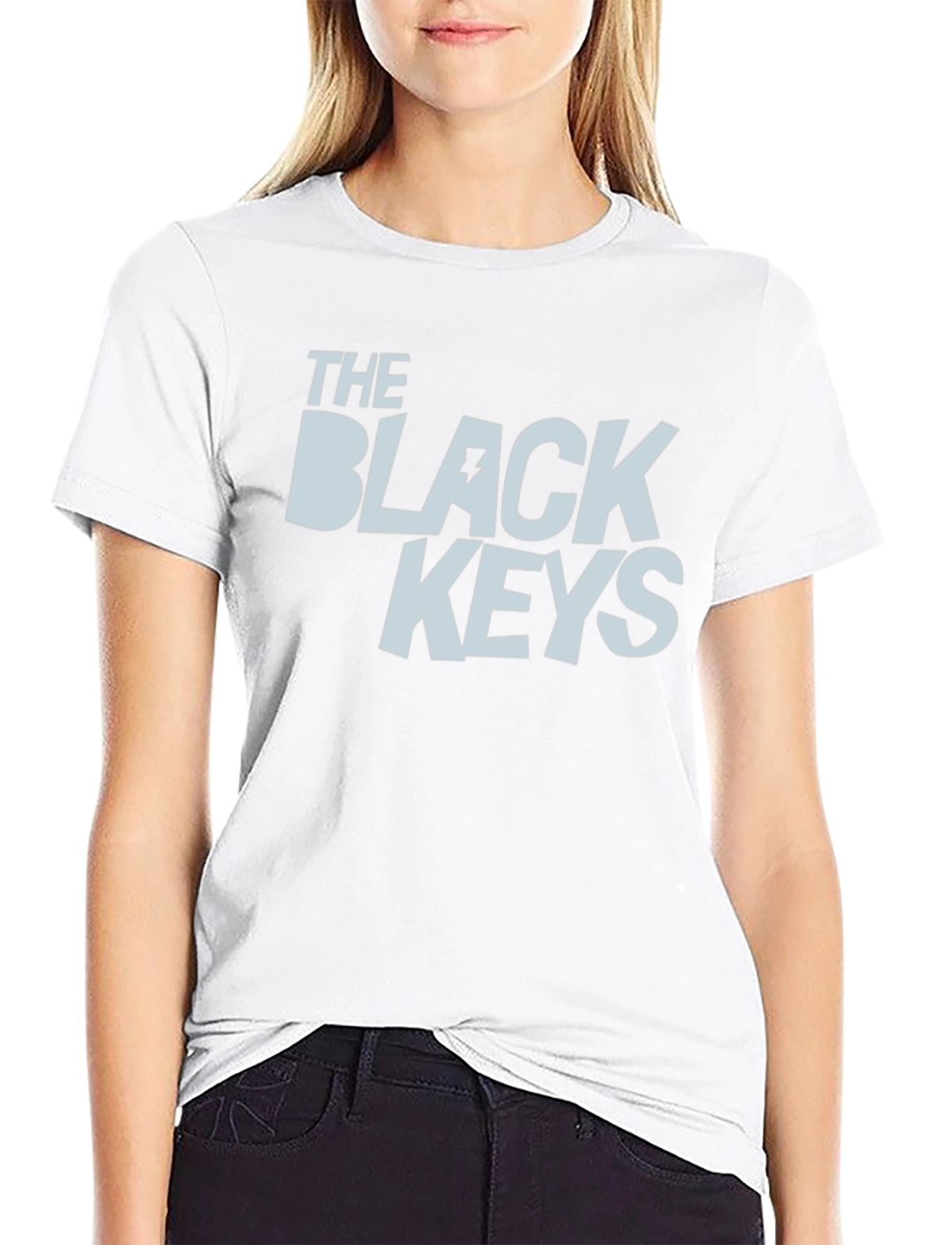 The Black Keys Band T-Shirt - Black Cotton Blend