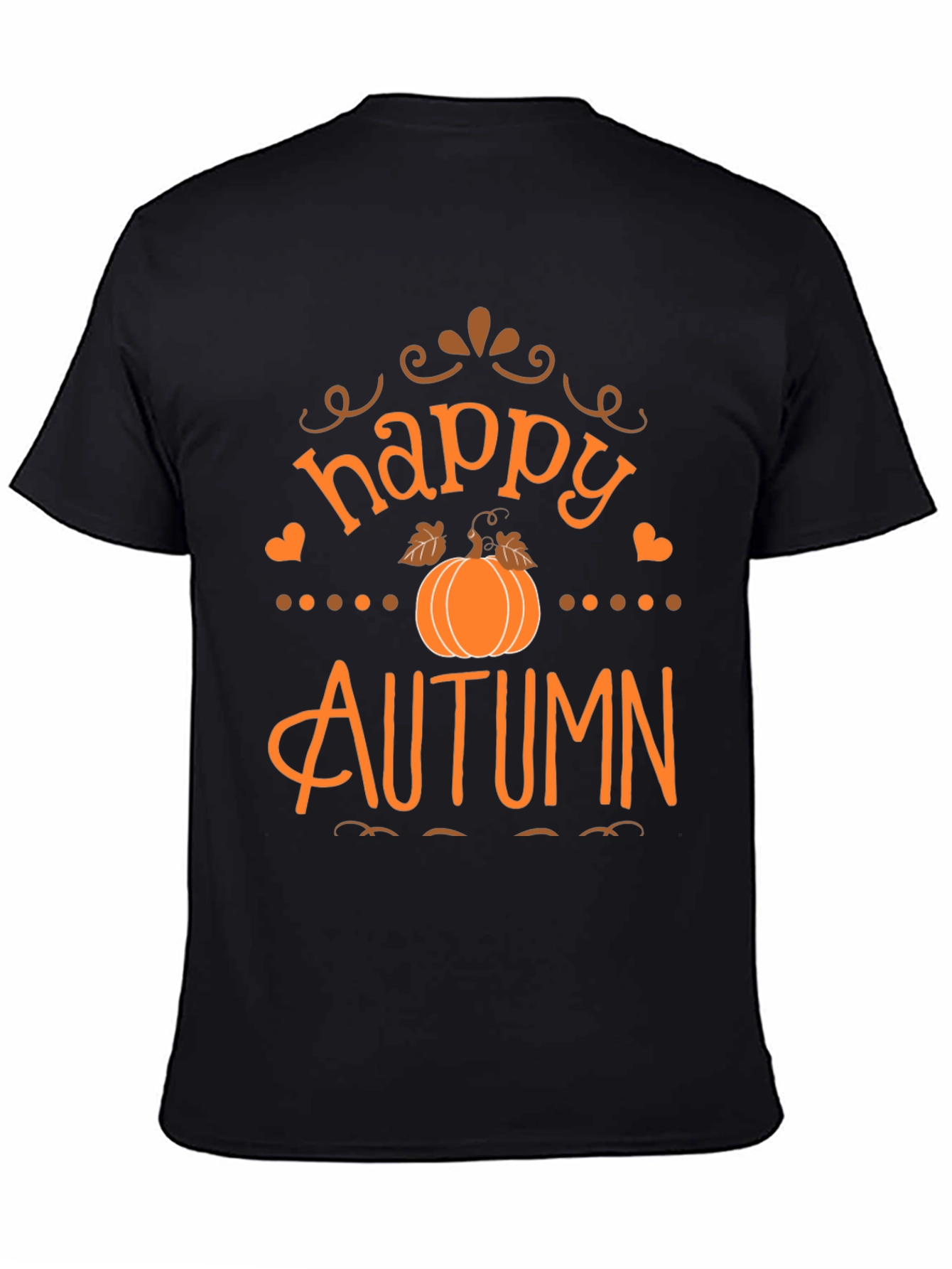 Happy Autumn T-Shirt - Fall Pumpkin Tee