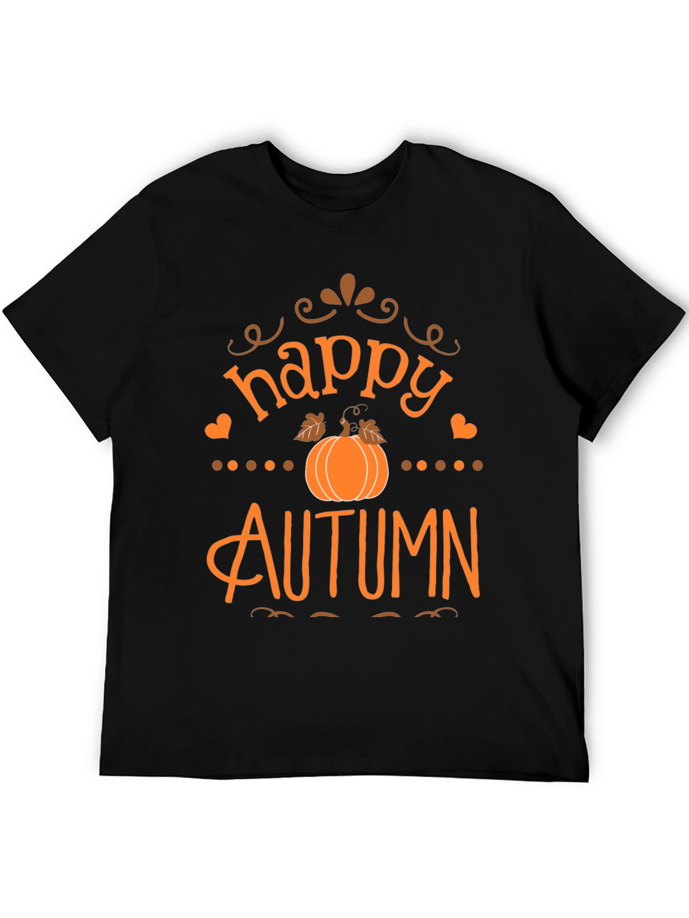 Happy Autumn T-Shirt - Fall Pumpkin Tee