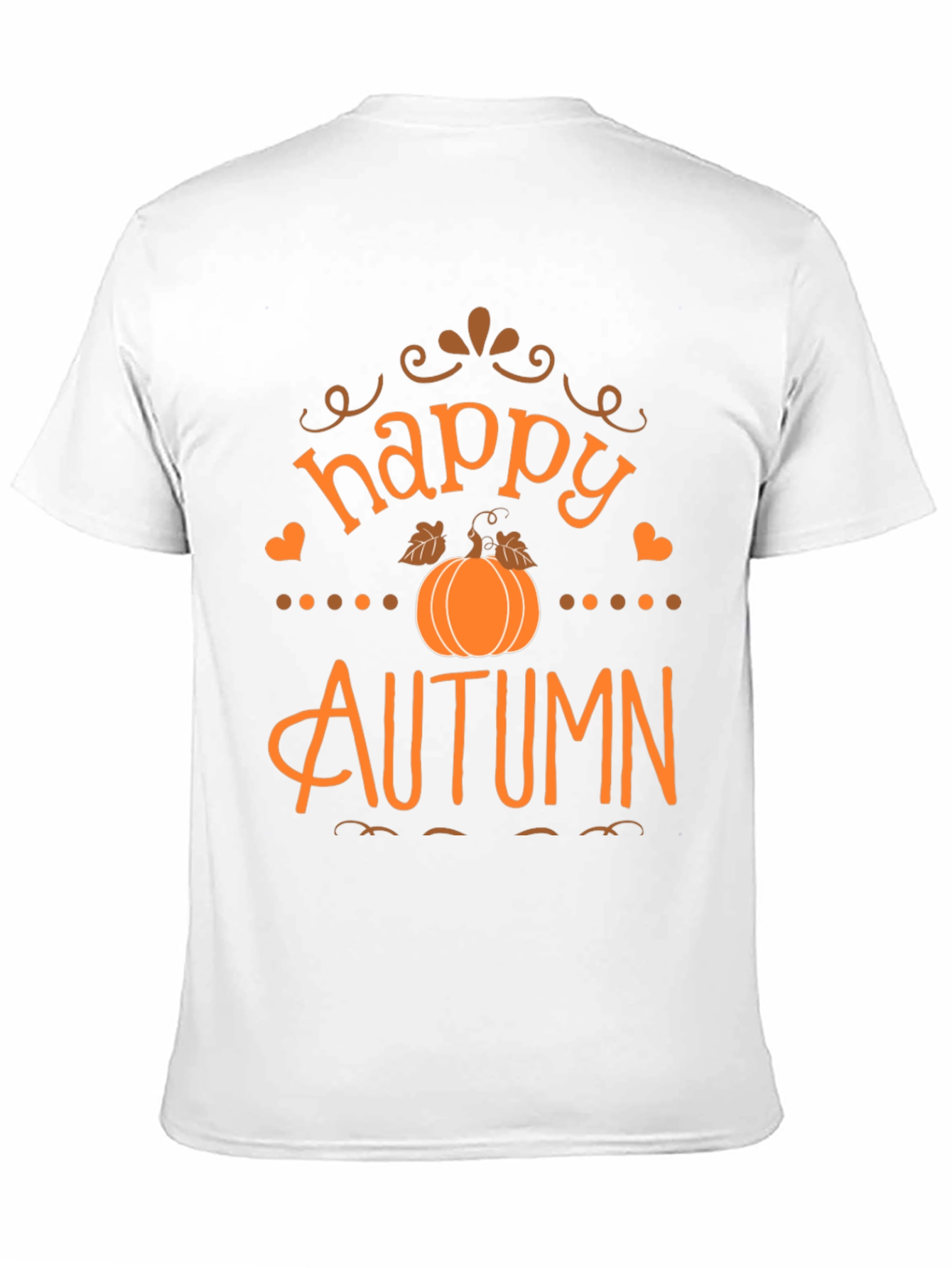 Happy Autumn T-Shirt - Fall Pumpkin Tee